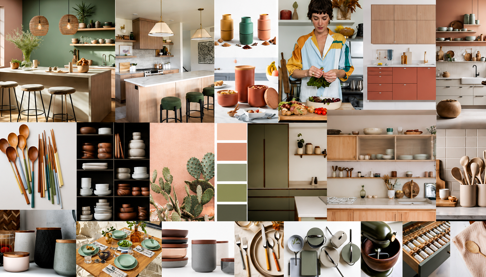 The Mood: We want to create a style that is casual and colorful, yet warm and curated. A style that resonates with our Perfectly Imperfect Host. 