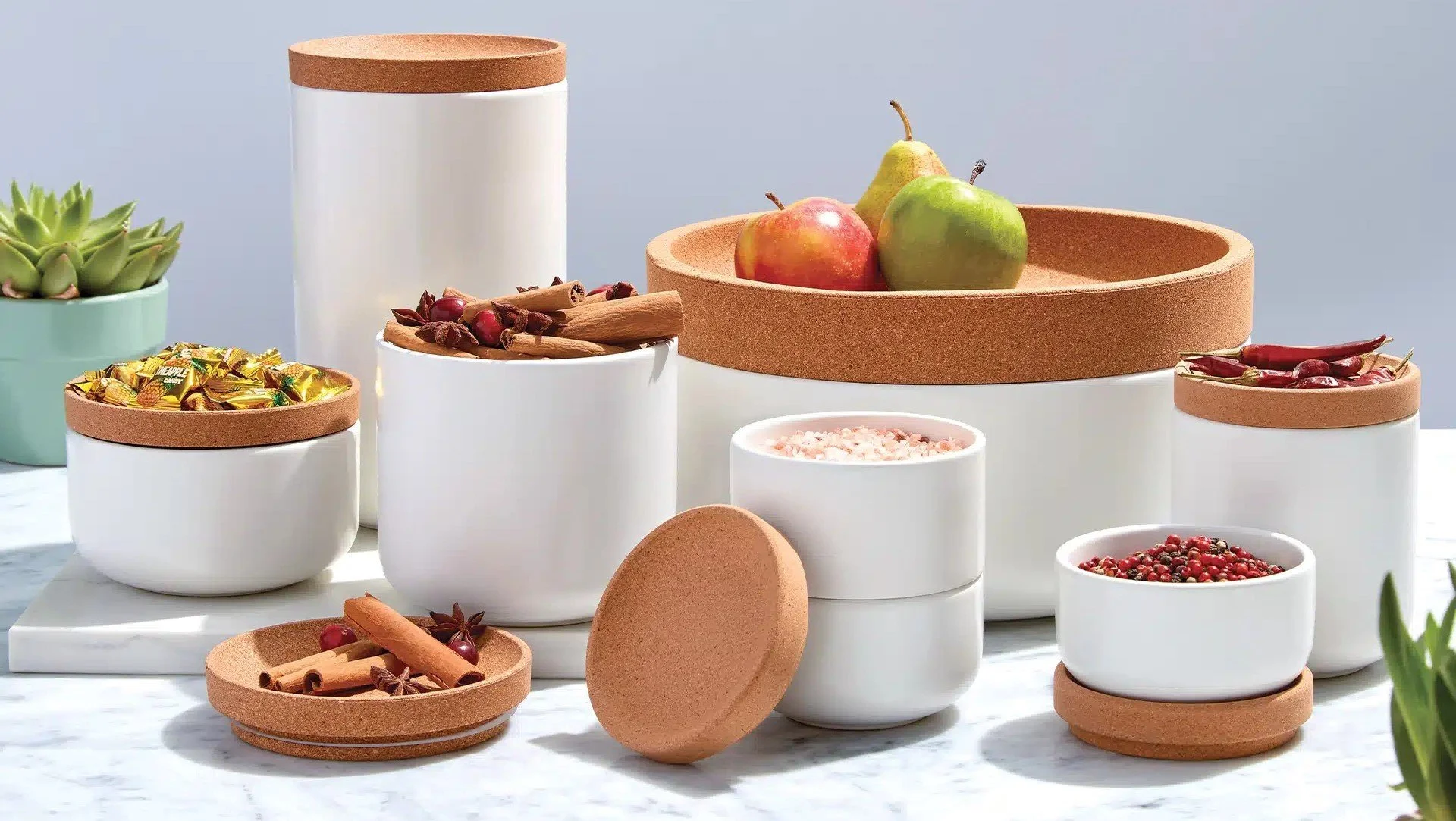 Cork and Ceramic Collection (Designer: Ebony Riley)