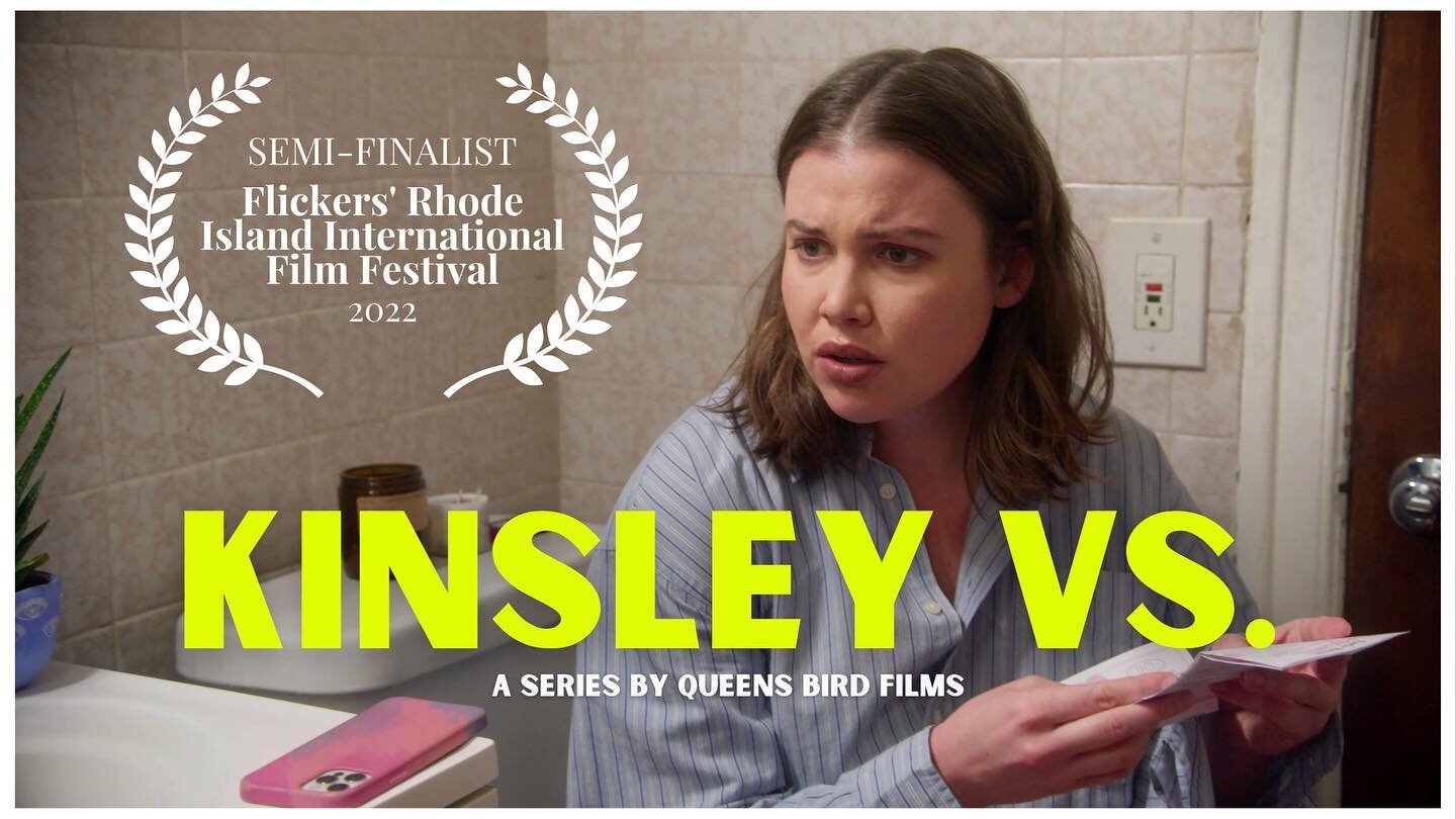 Super thrilled that Kinsley Vs. is a semi-finalist at @flickers.riiff! Cue the tequila! Very spicy tequila! 🤩🎉