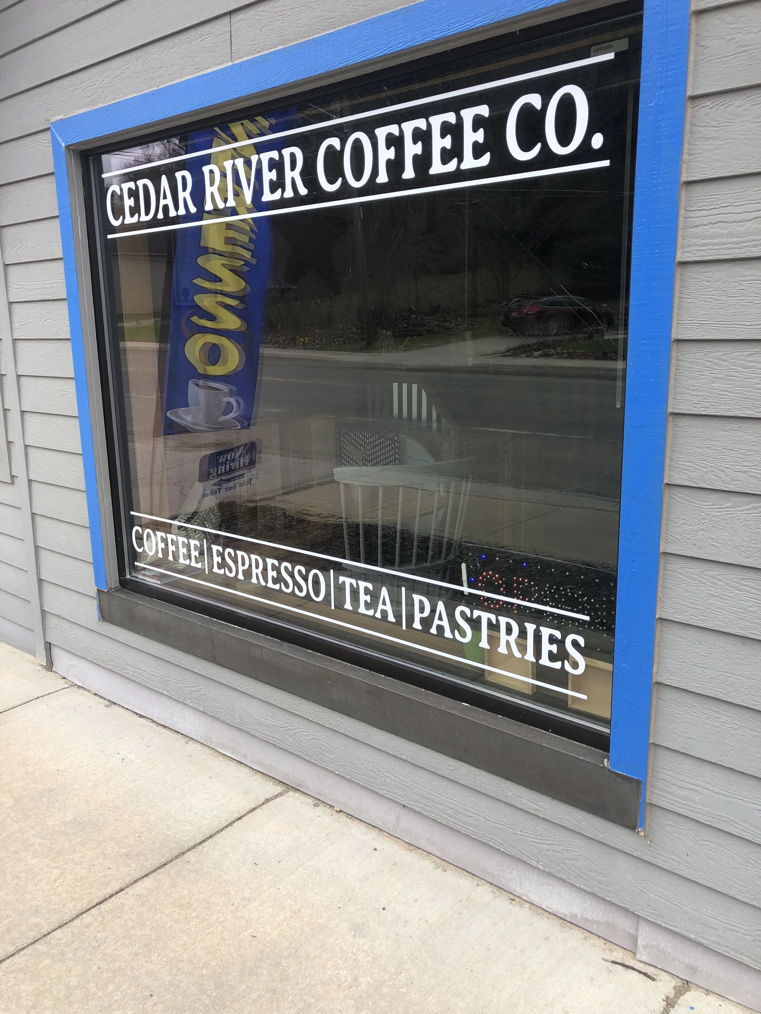 Our new window graphic