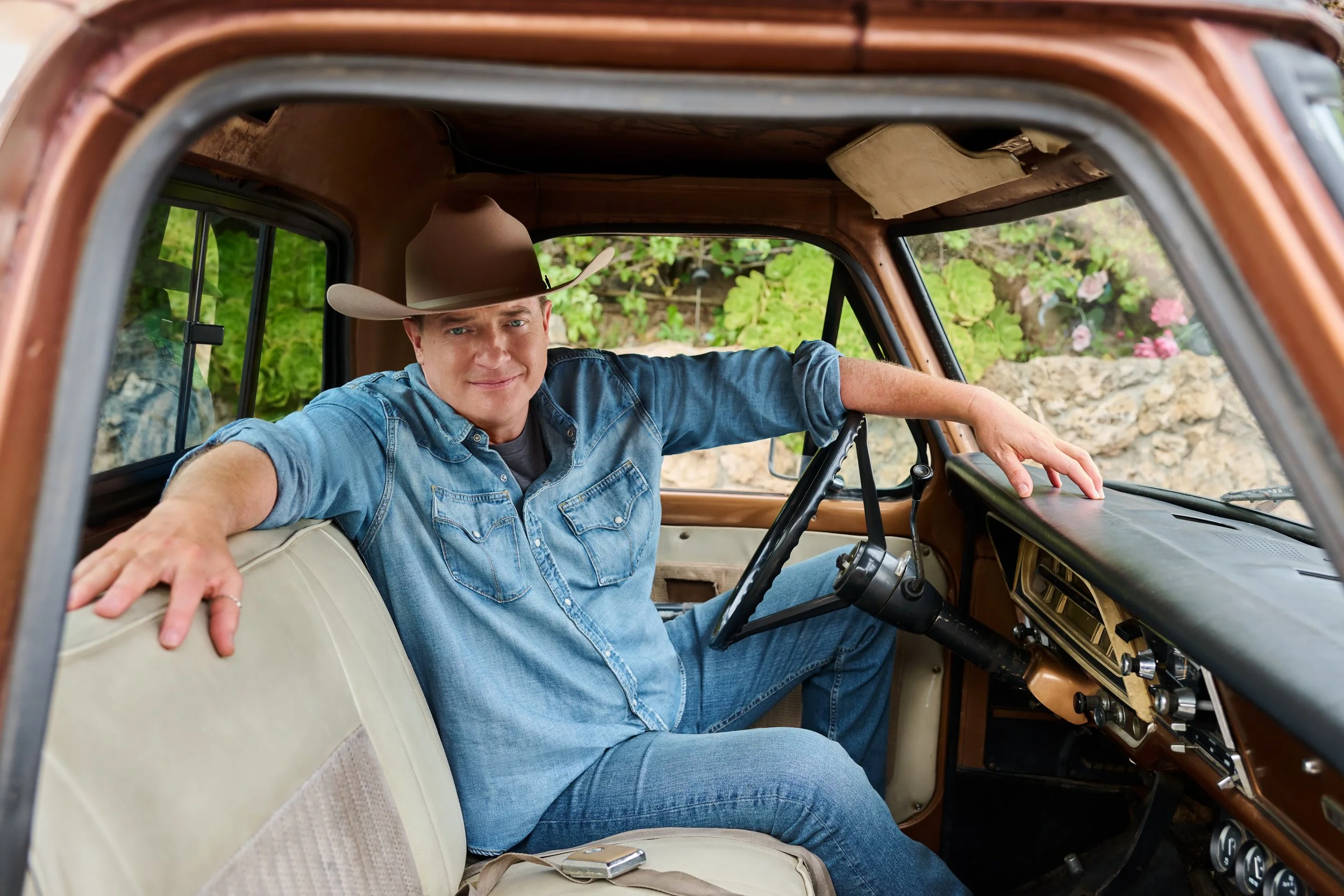 Brendan Fraser by Peter Yang