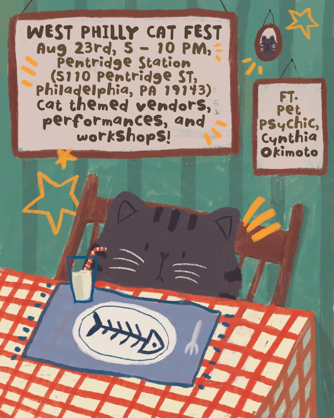 For a Philadelphia Cat Festival