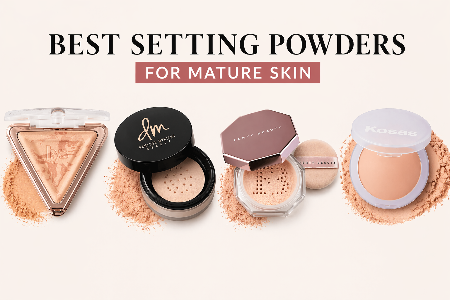 Best Setting Powders for Mature Skin (Lightweight &amp; Non-Drying Picks)