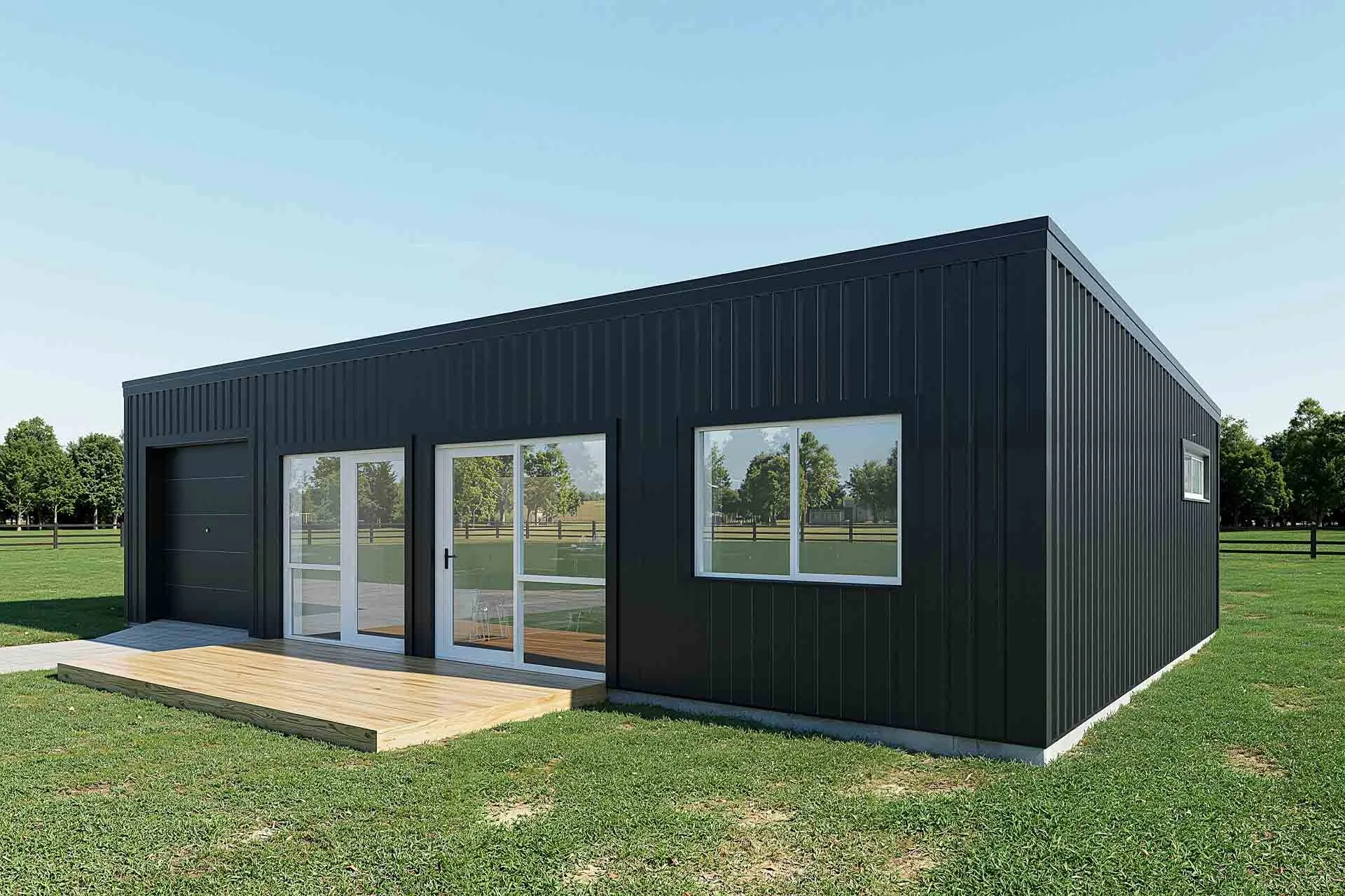 House Plans Pole Shed House Plan Of The Week: Bold Barndominium