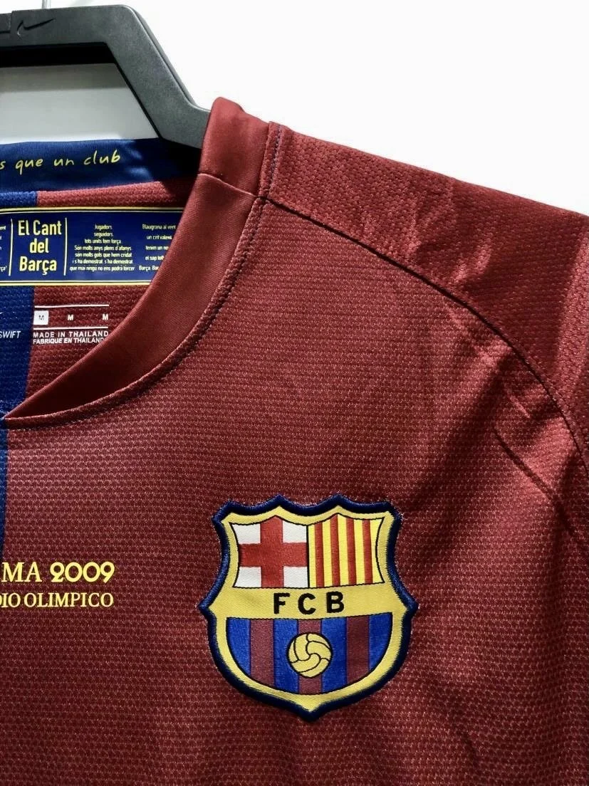 Barcelona Home 08 09 Ucl Final Futbol Planet