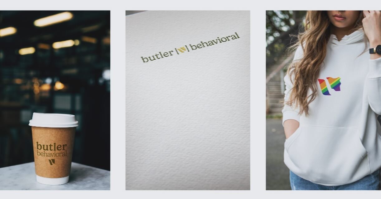 This is your sign that you need to work with a brand designer that understands a brand is MORE than a logo! Loving the versatility and vibe from my one of my latest projects with @butler.behavioral.

#branddesign #logobrand #graphicdesigner #indianap