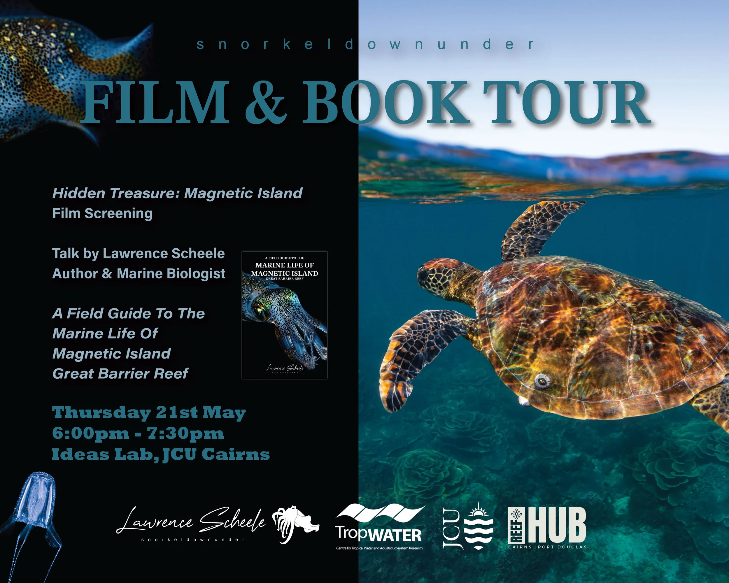 Film &amp; Book Tour - JCU Cairns