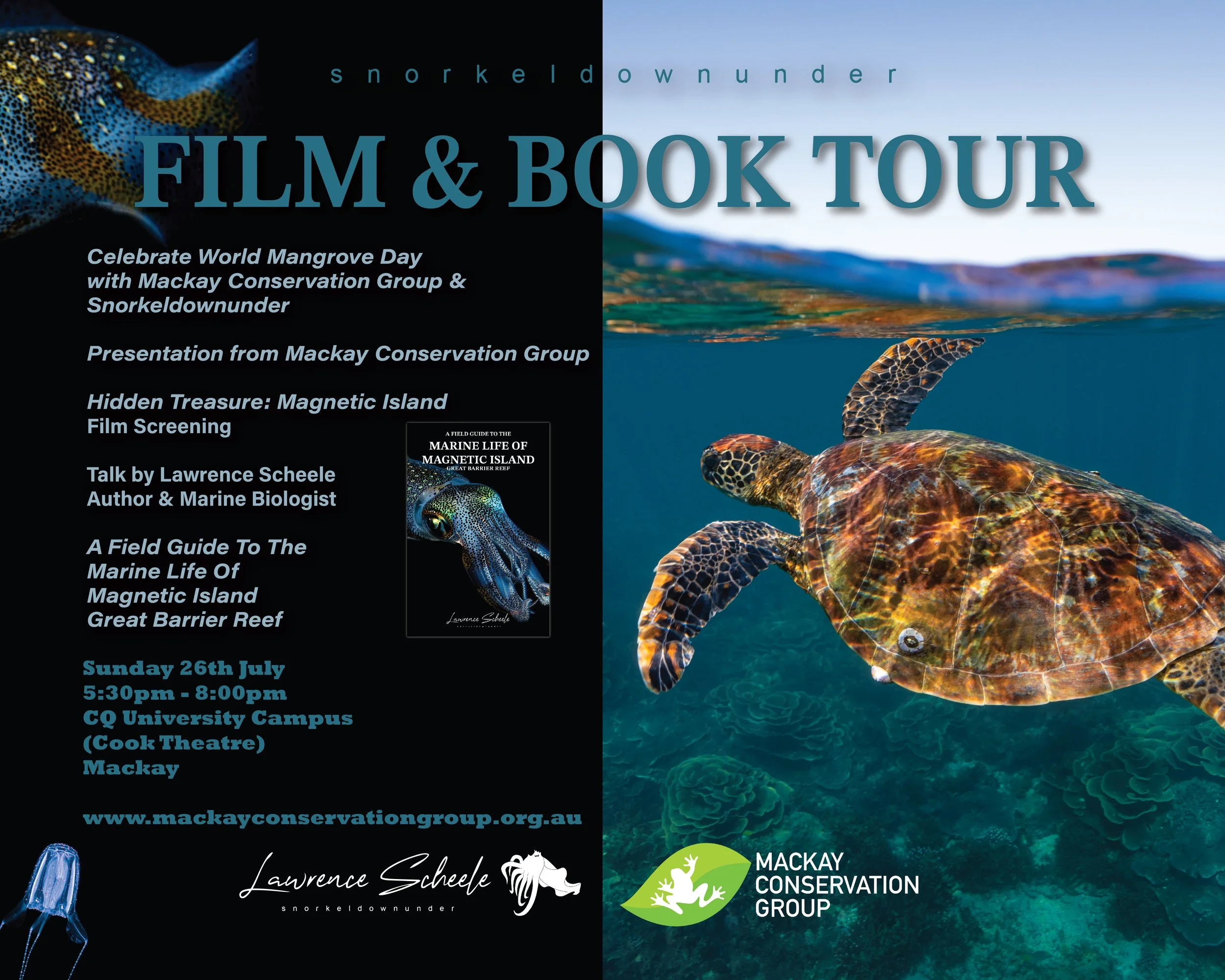 Film &amp; Book Tour - Mackay (Mackay Conservation Group)