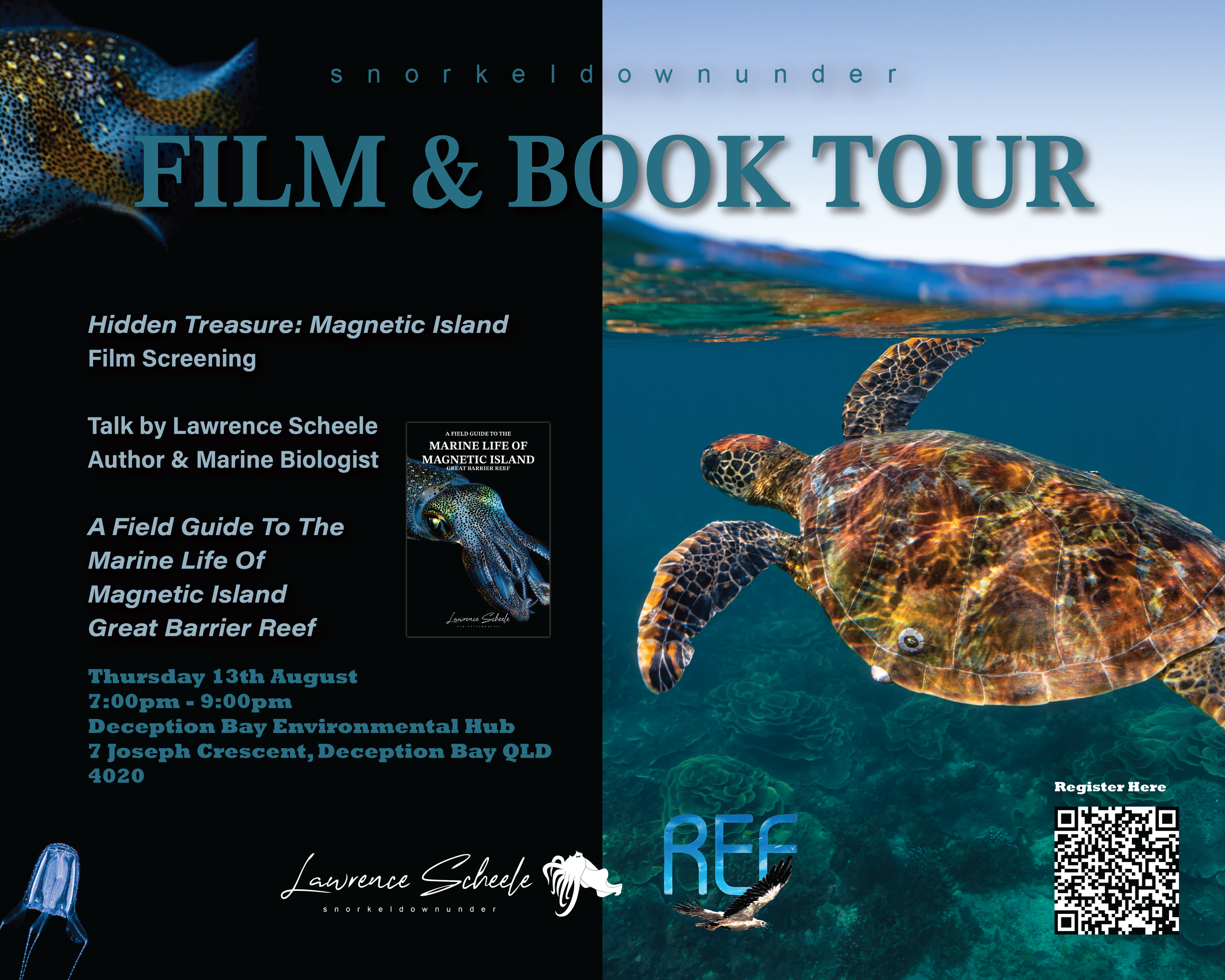 Film &amp; Book Tour - Brisbane (REF Environmental)