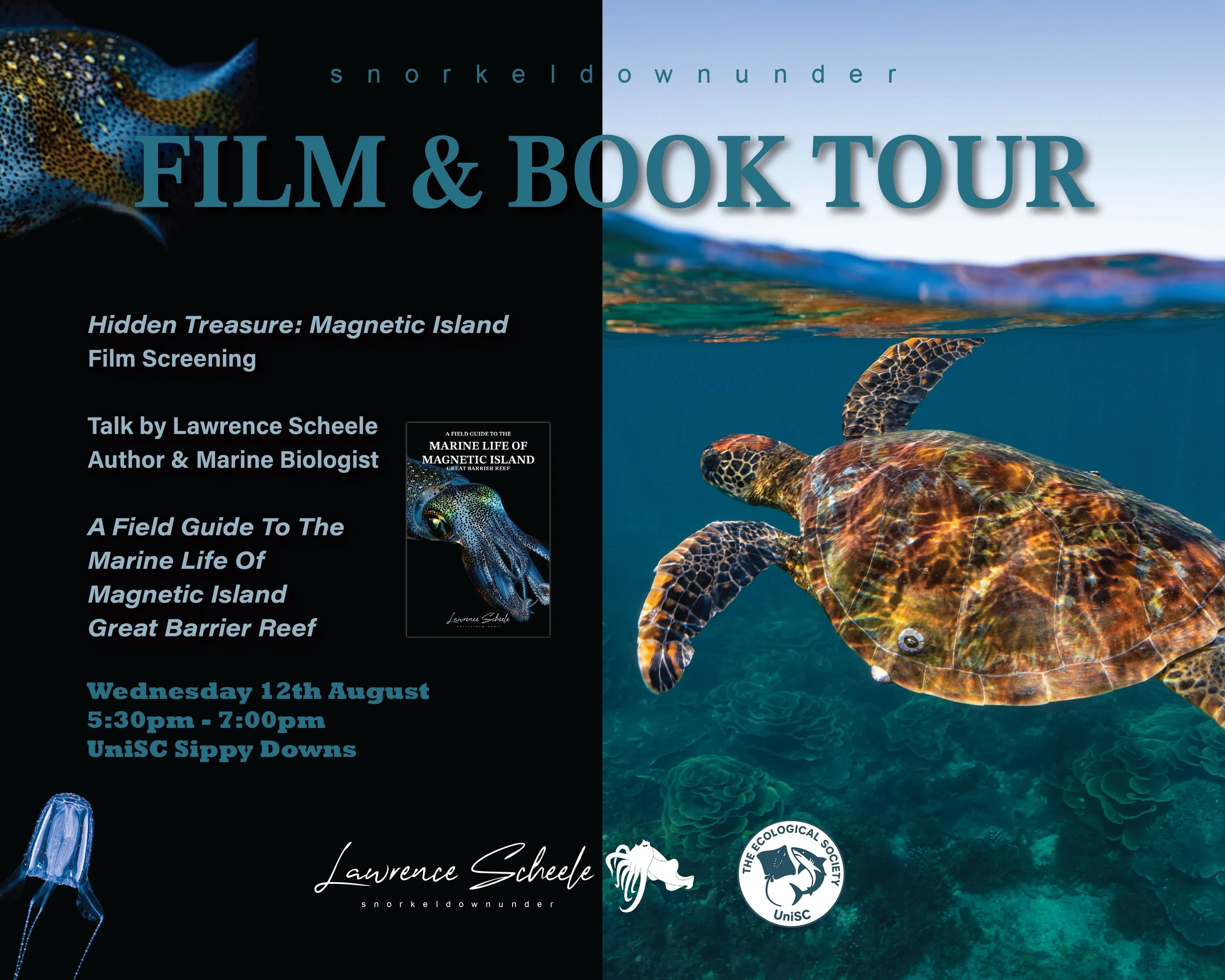 Film &amp; Book Tour - Sunshine Coast (UNISC Ecological Society) 
