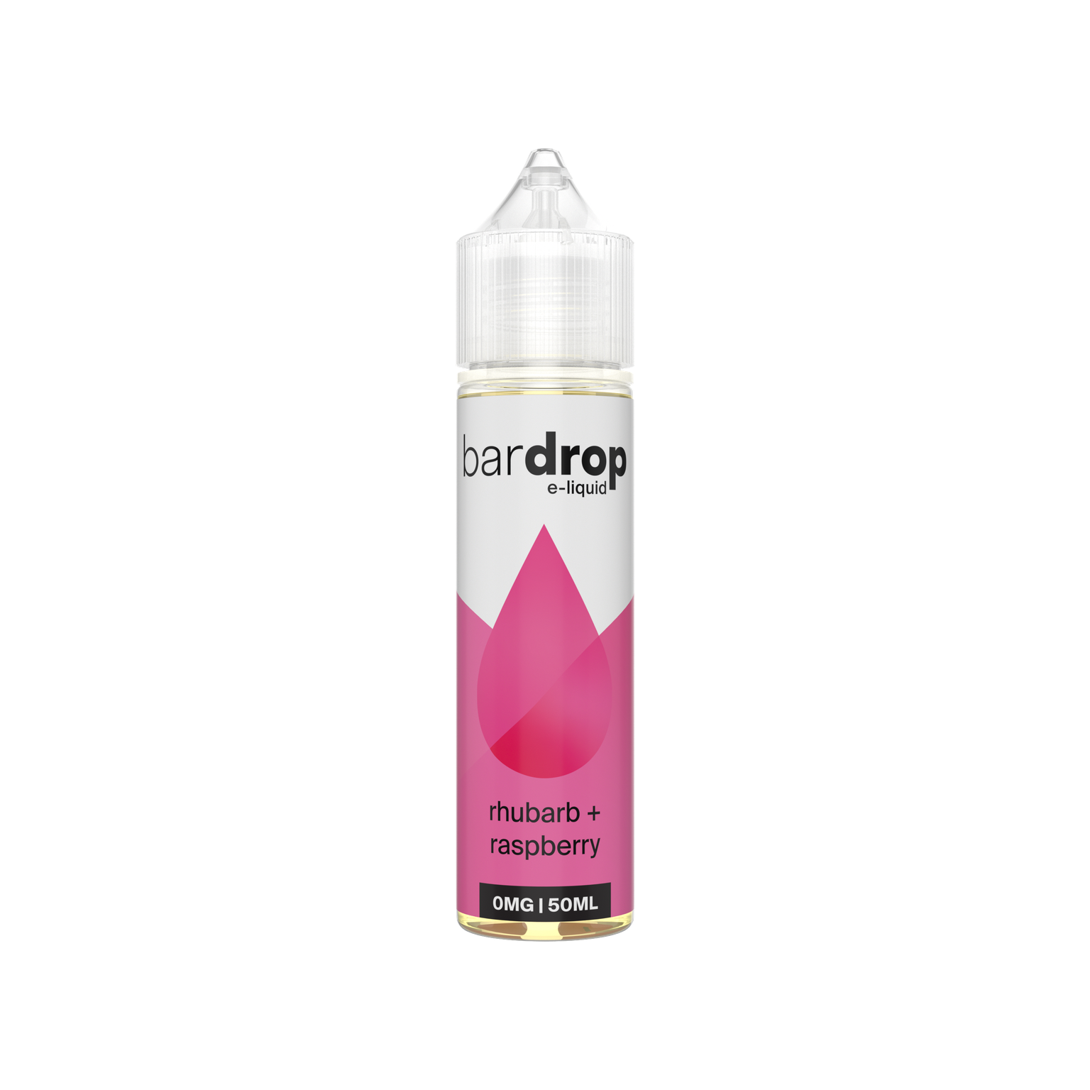 Bar Drop 50ml - Rhubarb + Raspberry