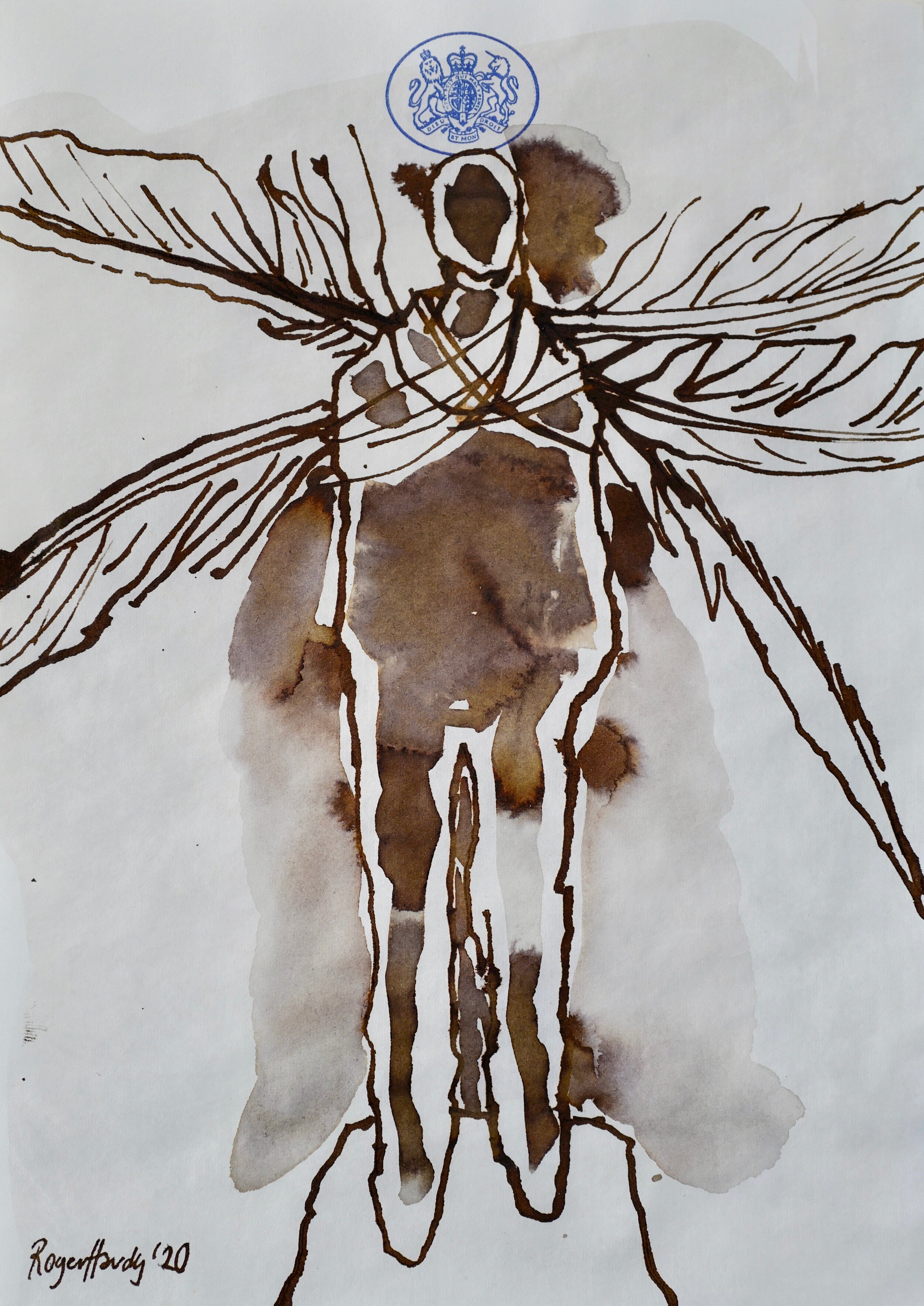 9. Ink on paper 21x14.8cm