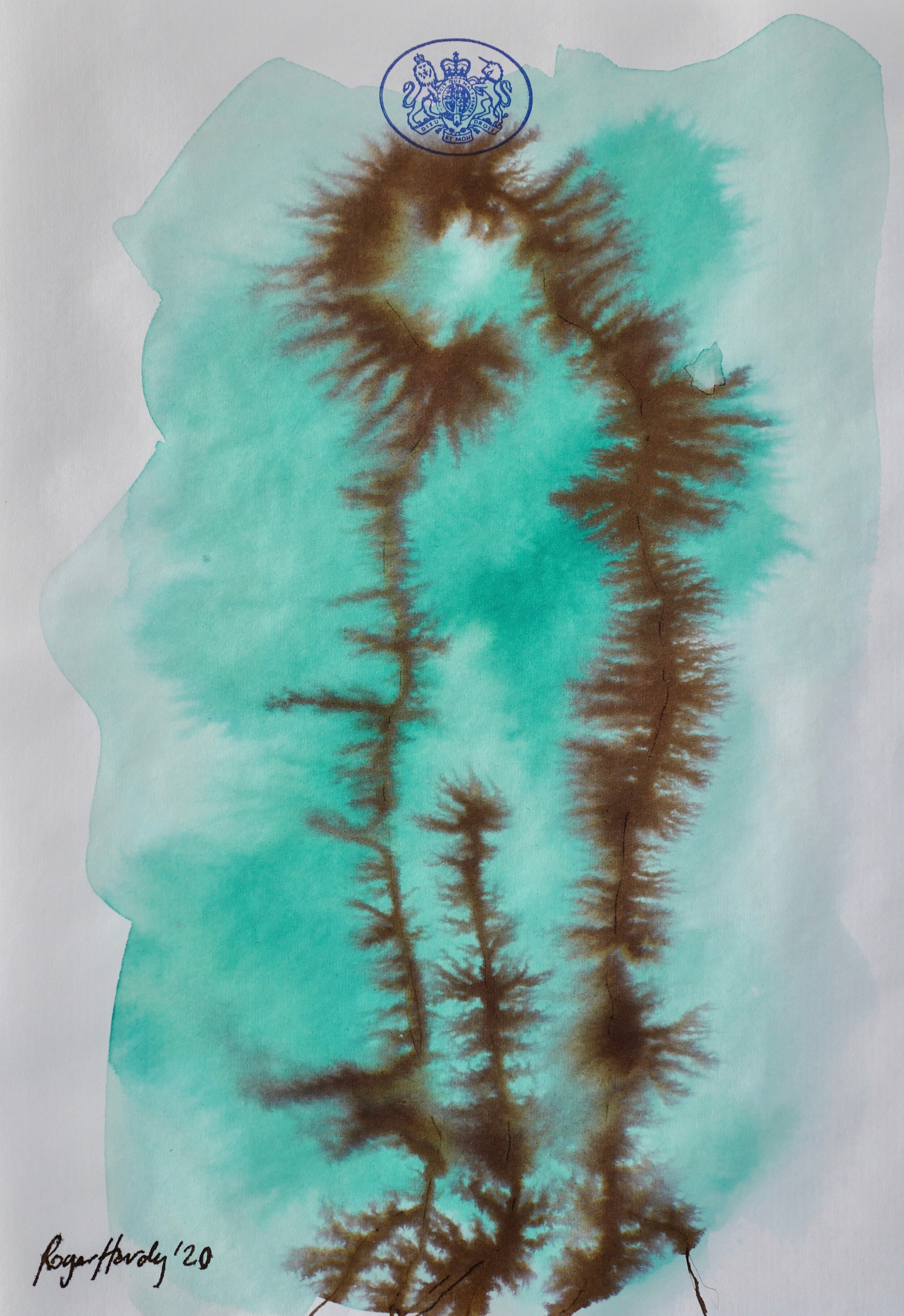 2. Ink on paper 21x14.8cm