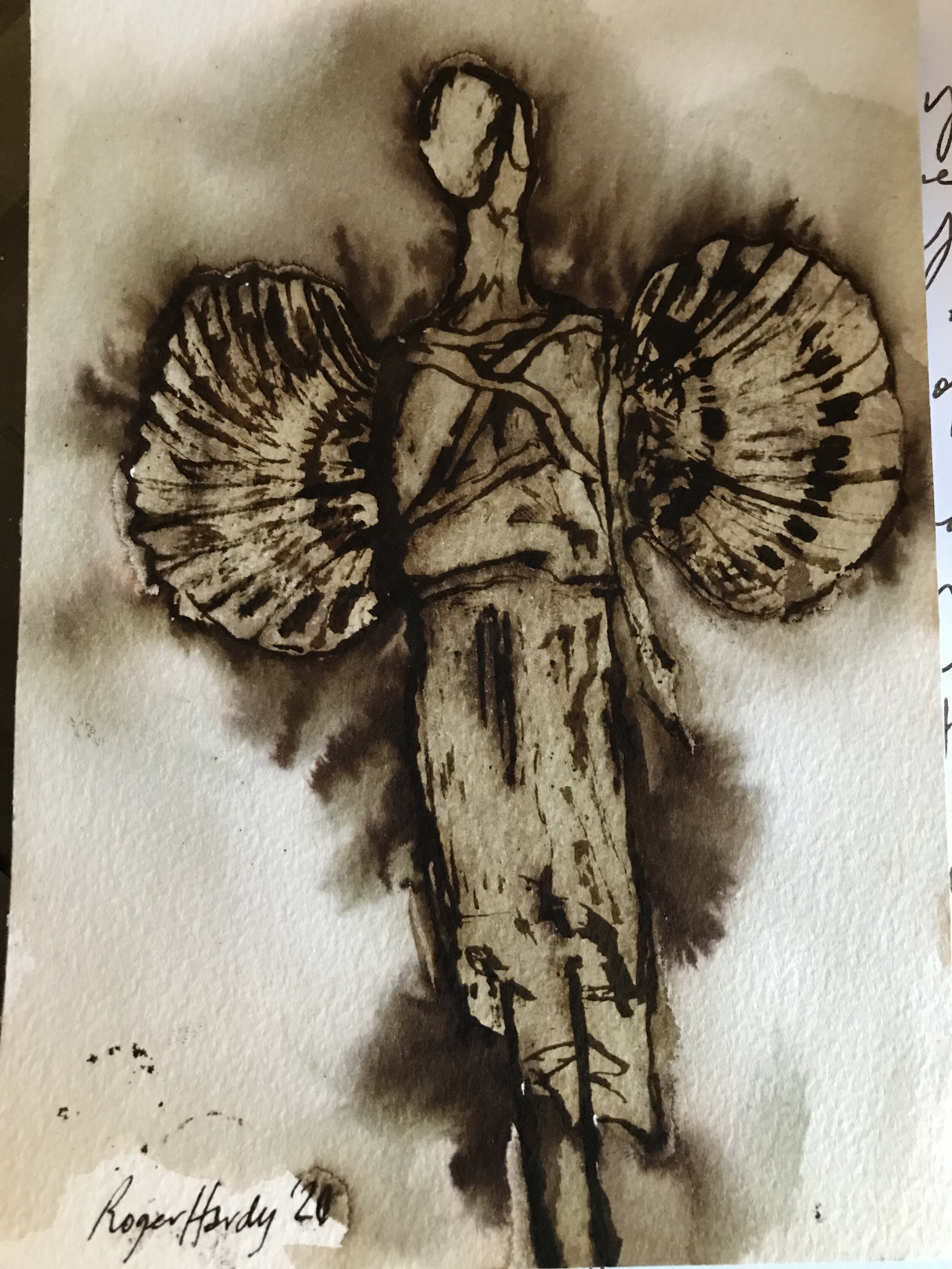 27. Ink on paper 21x14.8cm