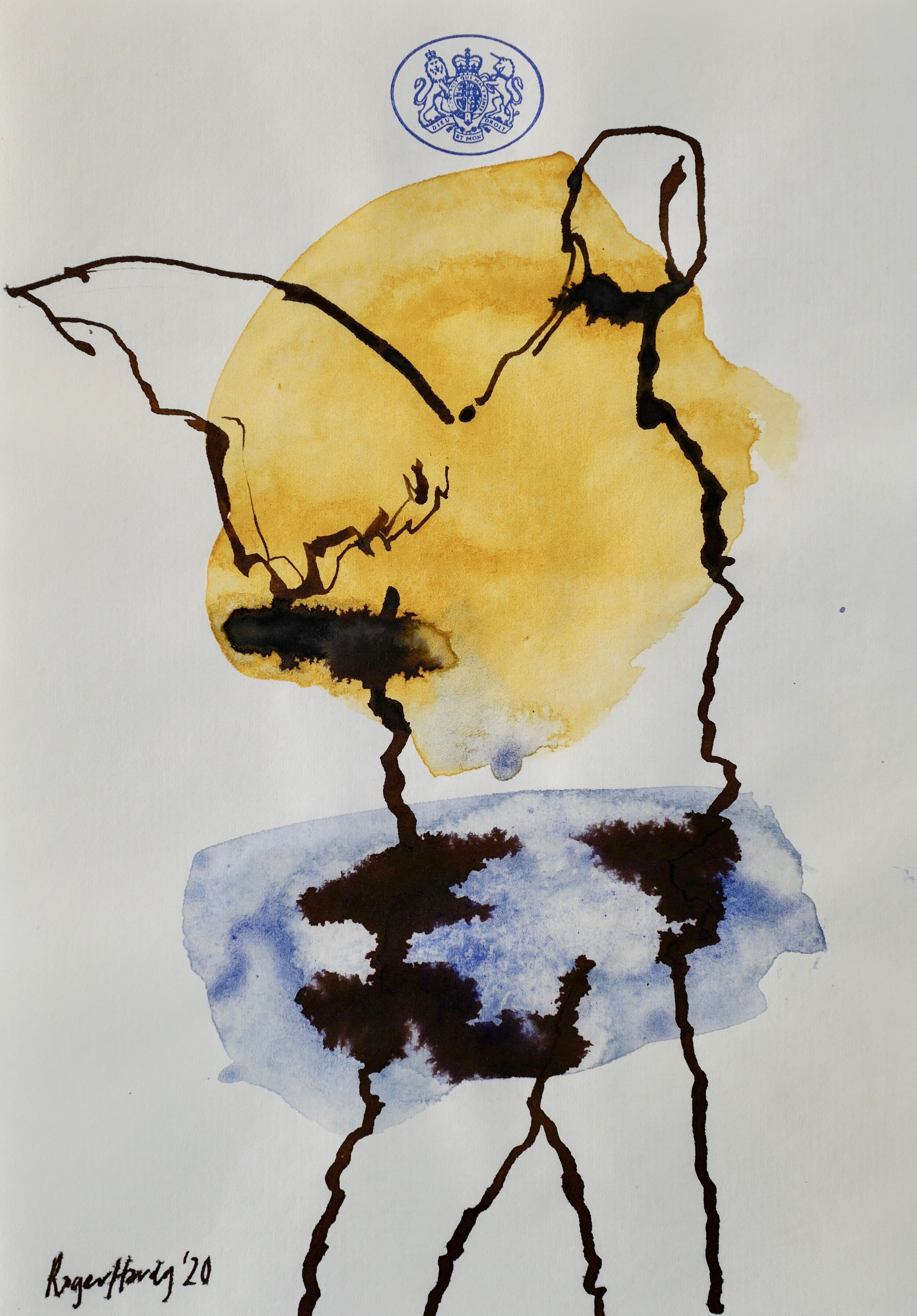 10. Ink on paper 21x14.8cm