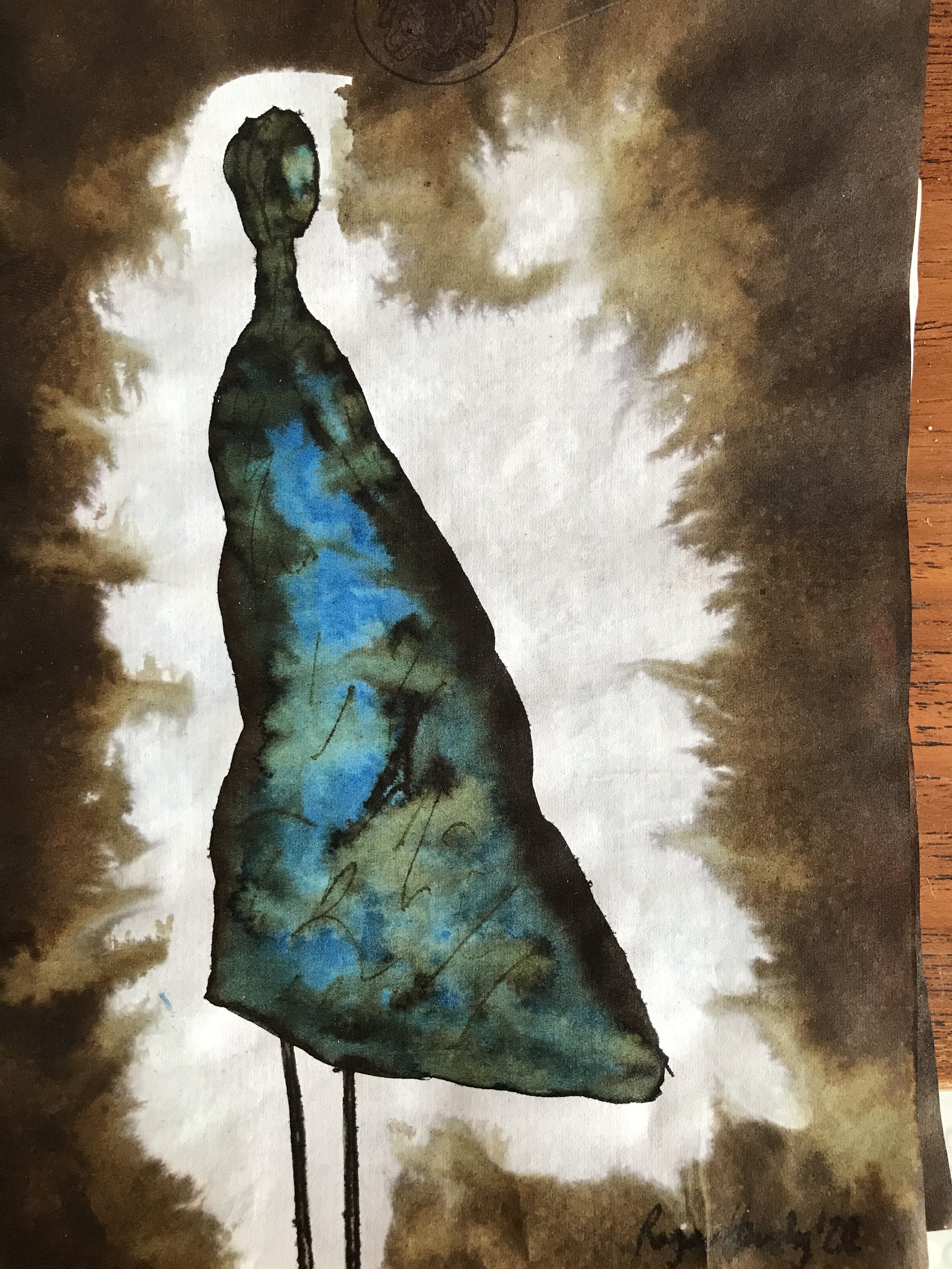 23. Ink on paper 21x14.8cm