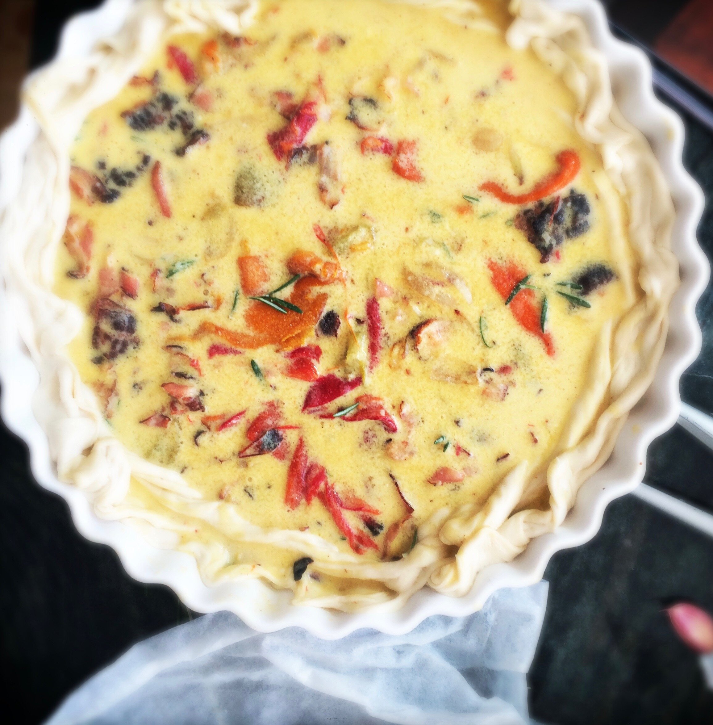 wie man mit einer Quiche verreist!