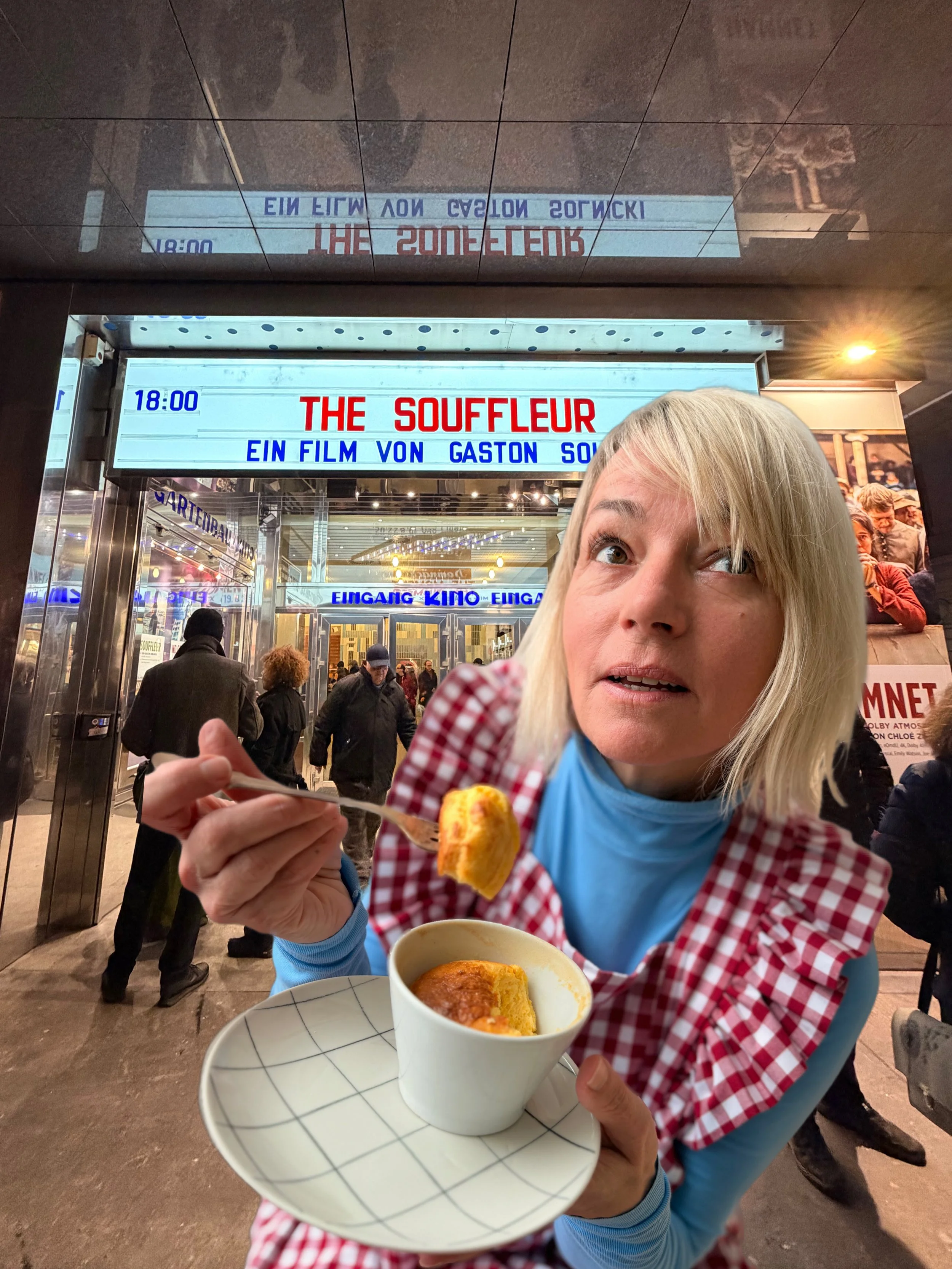 Käsesouffle filmreif