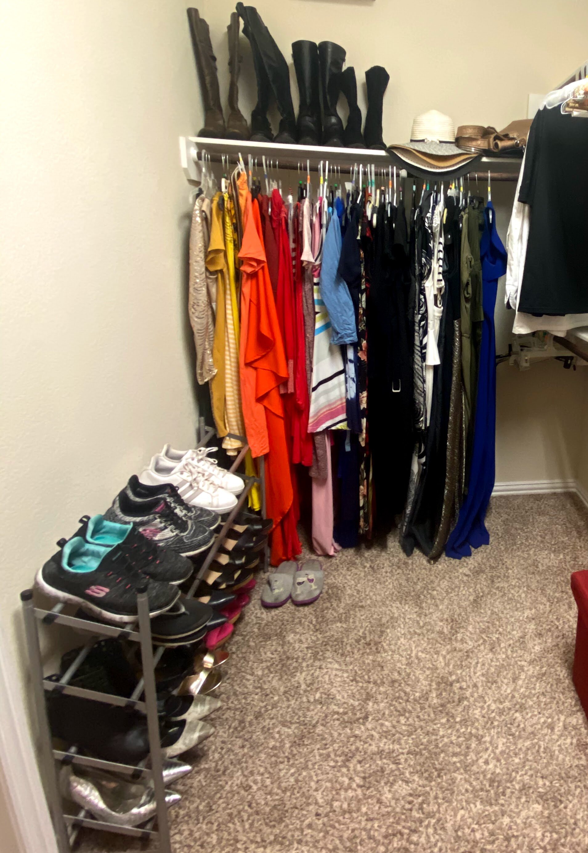 Walk-in Closet Downsizing