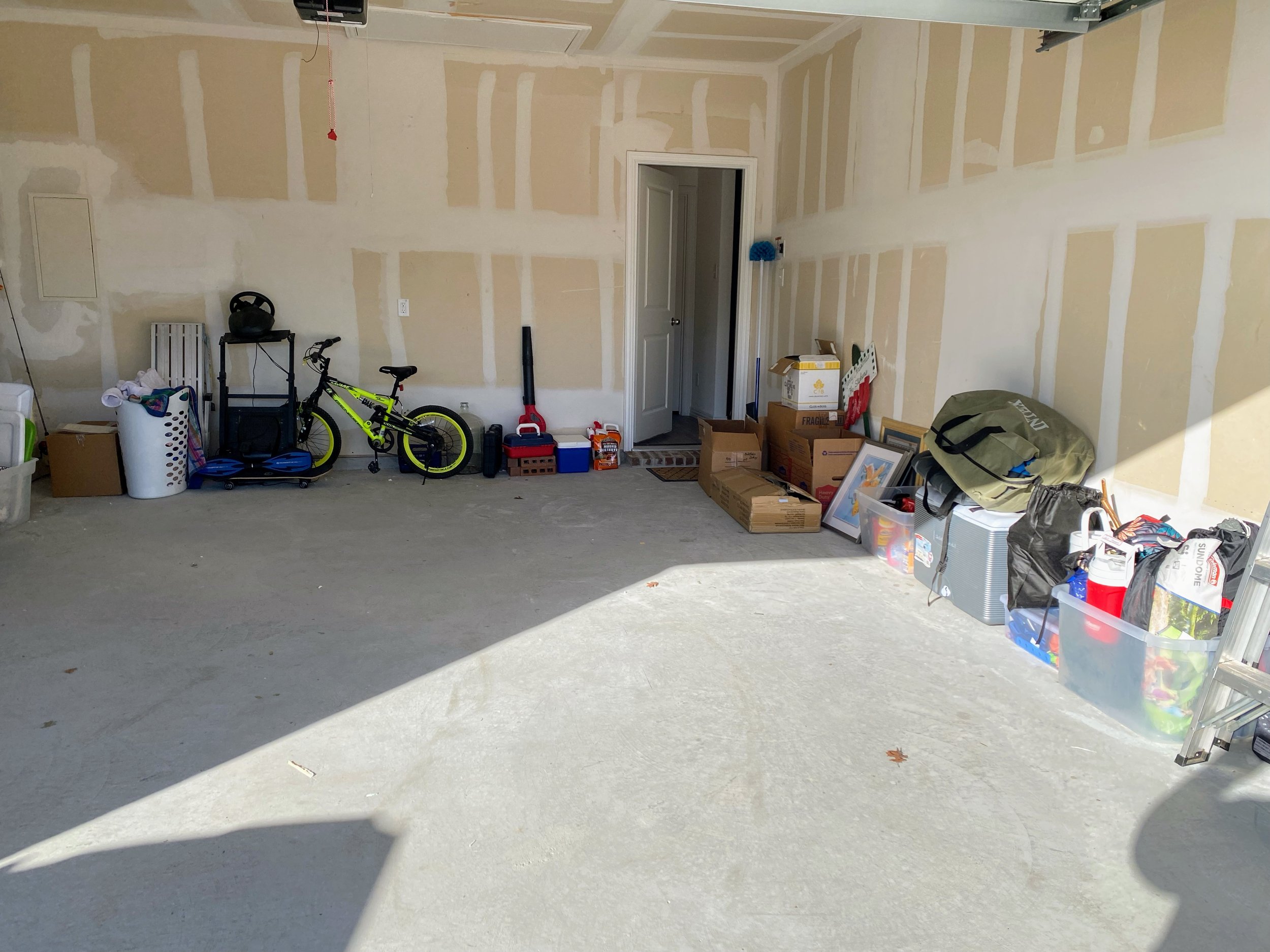 Garage Unpacking