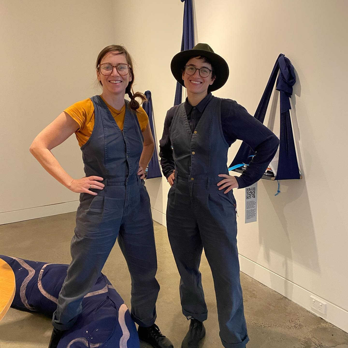 Artists Connie Anthes and Rebecca Gallo from Sydney collaboration @make.or.break are running their current project &mdash; The Department of Non-Human Resources &mdash;@lismoreregionalgallery 
Check the gallery website or their Insta posts for more i