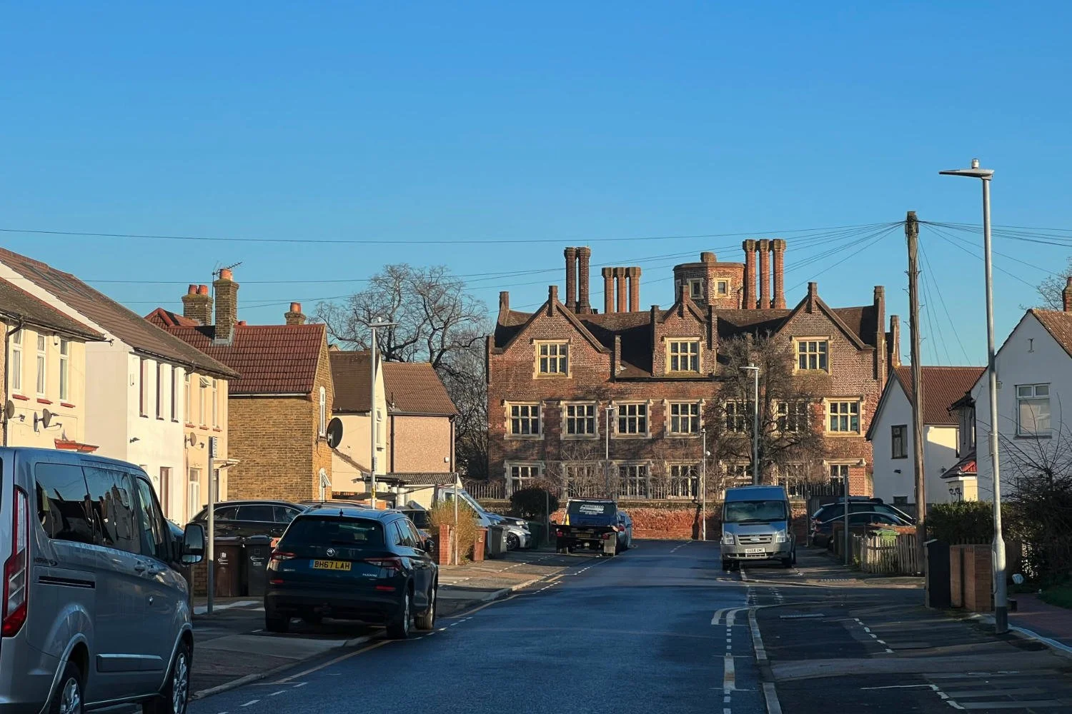 Eastbury Manor, one of London's most important historical homes in an incongruous setting