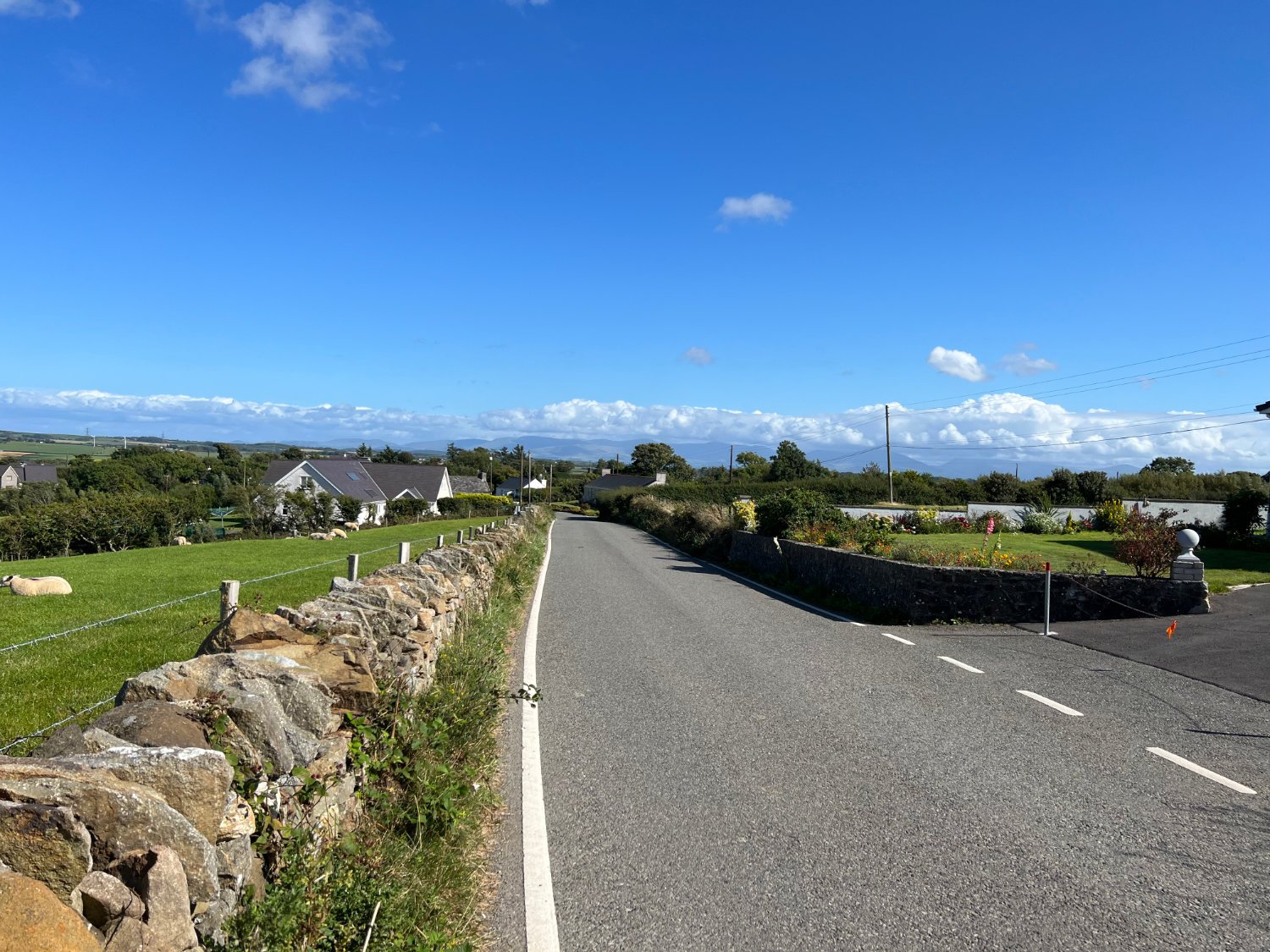 The quiet roads across Anglesey