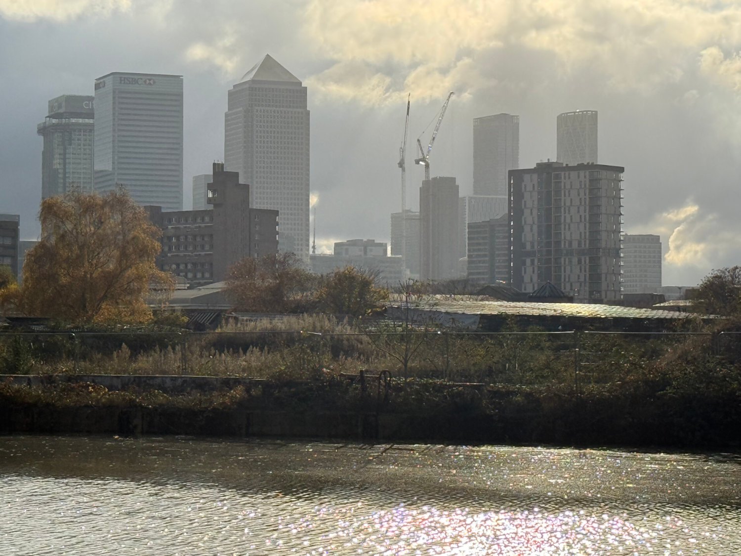 The Towers of Canary Wharf