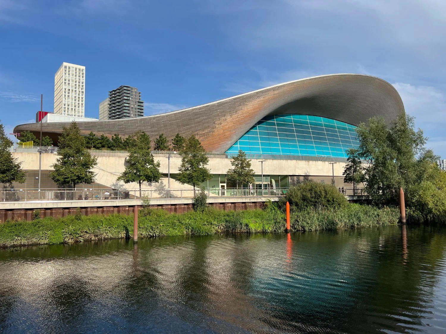 Zaha Hadid's Swimming Pool, Olympic Park