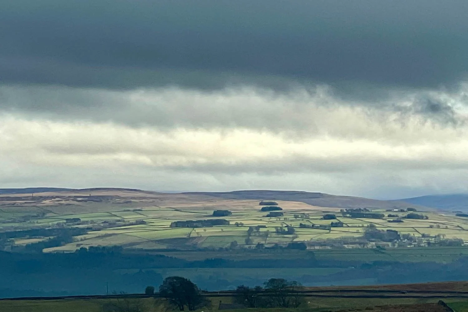Moody skies over the Peninnes