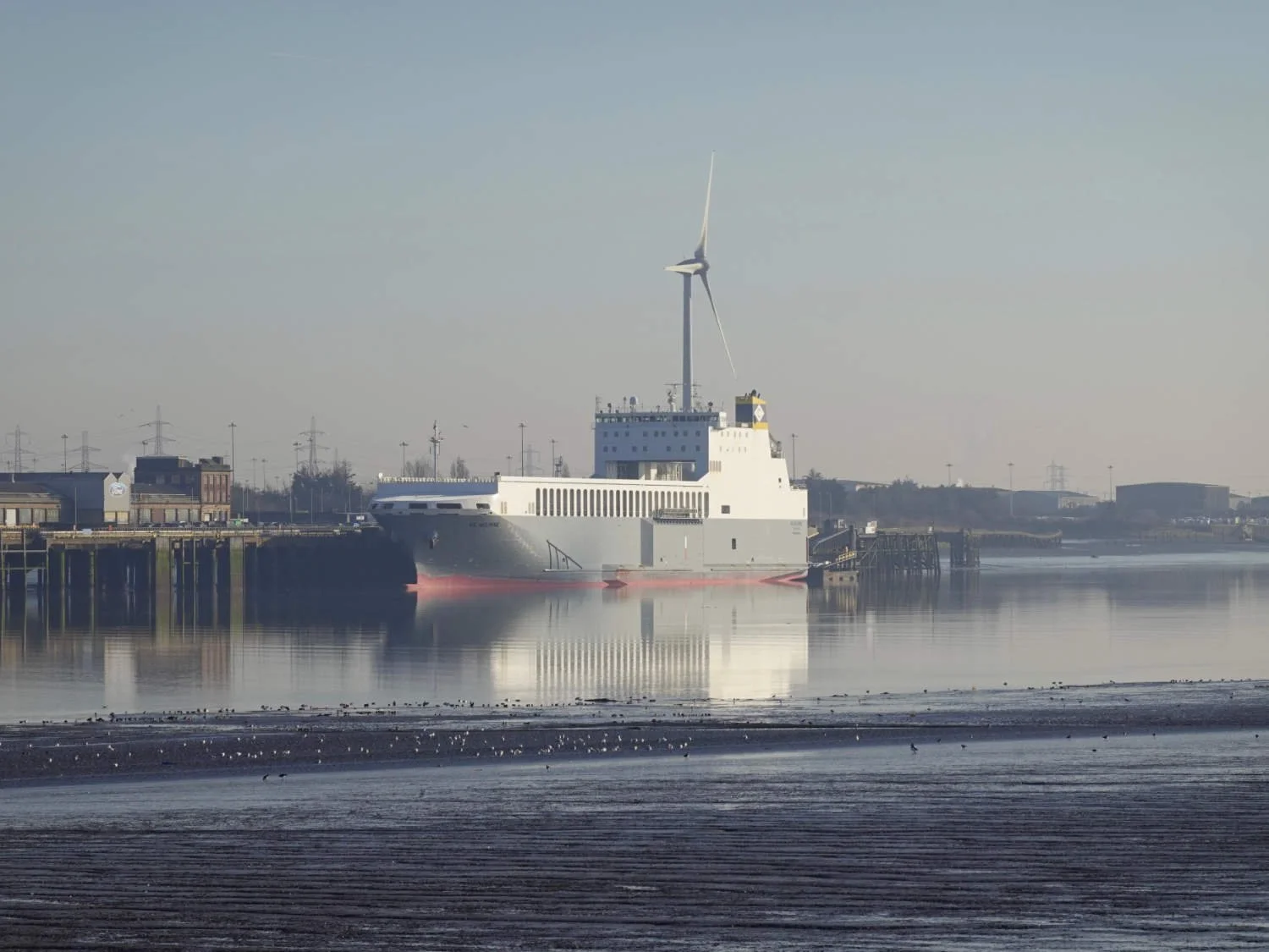 The port at Dagenham