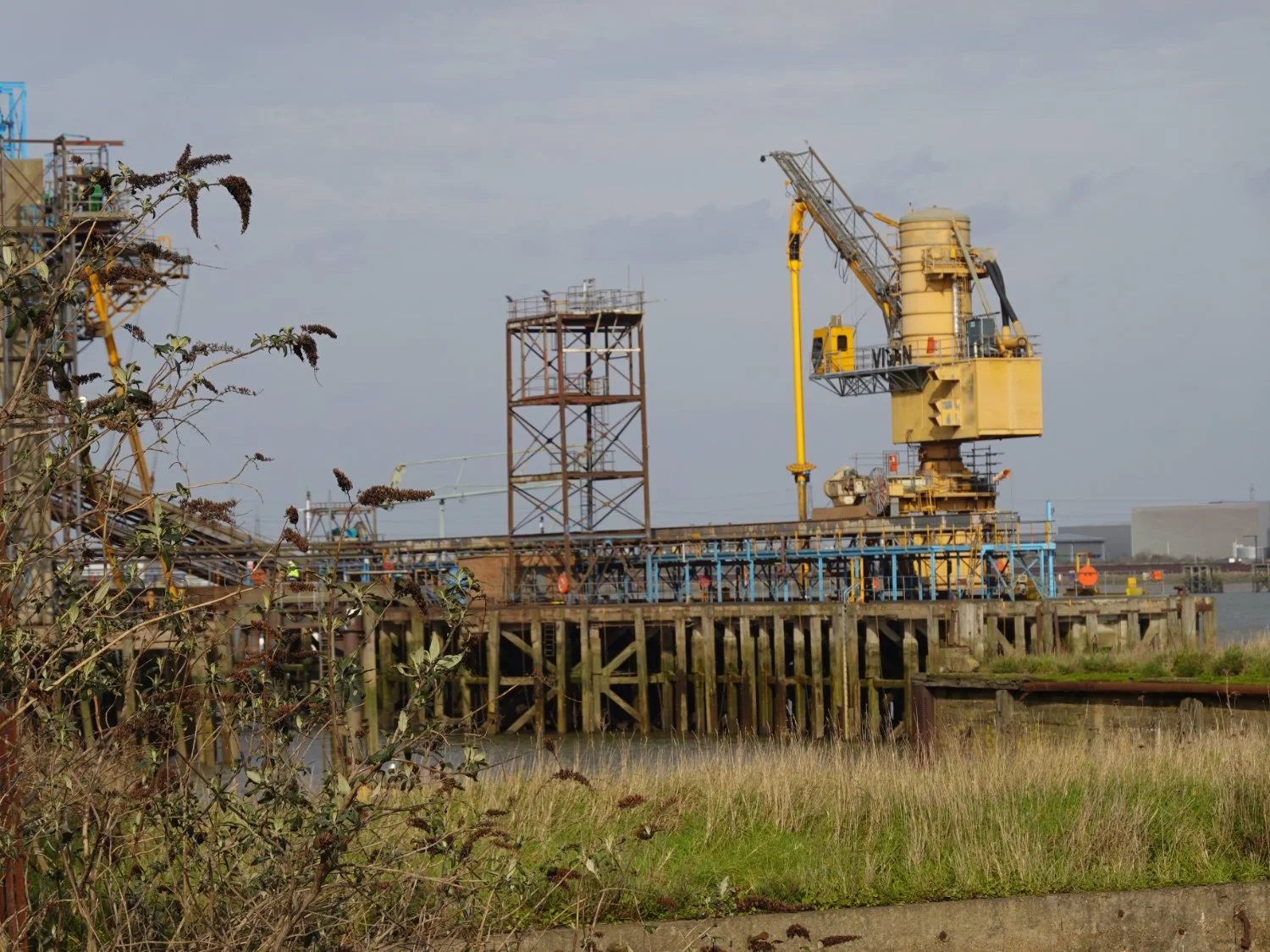 An old gantry, Belvedere