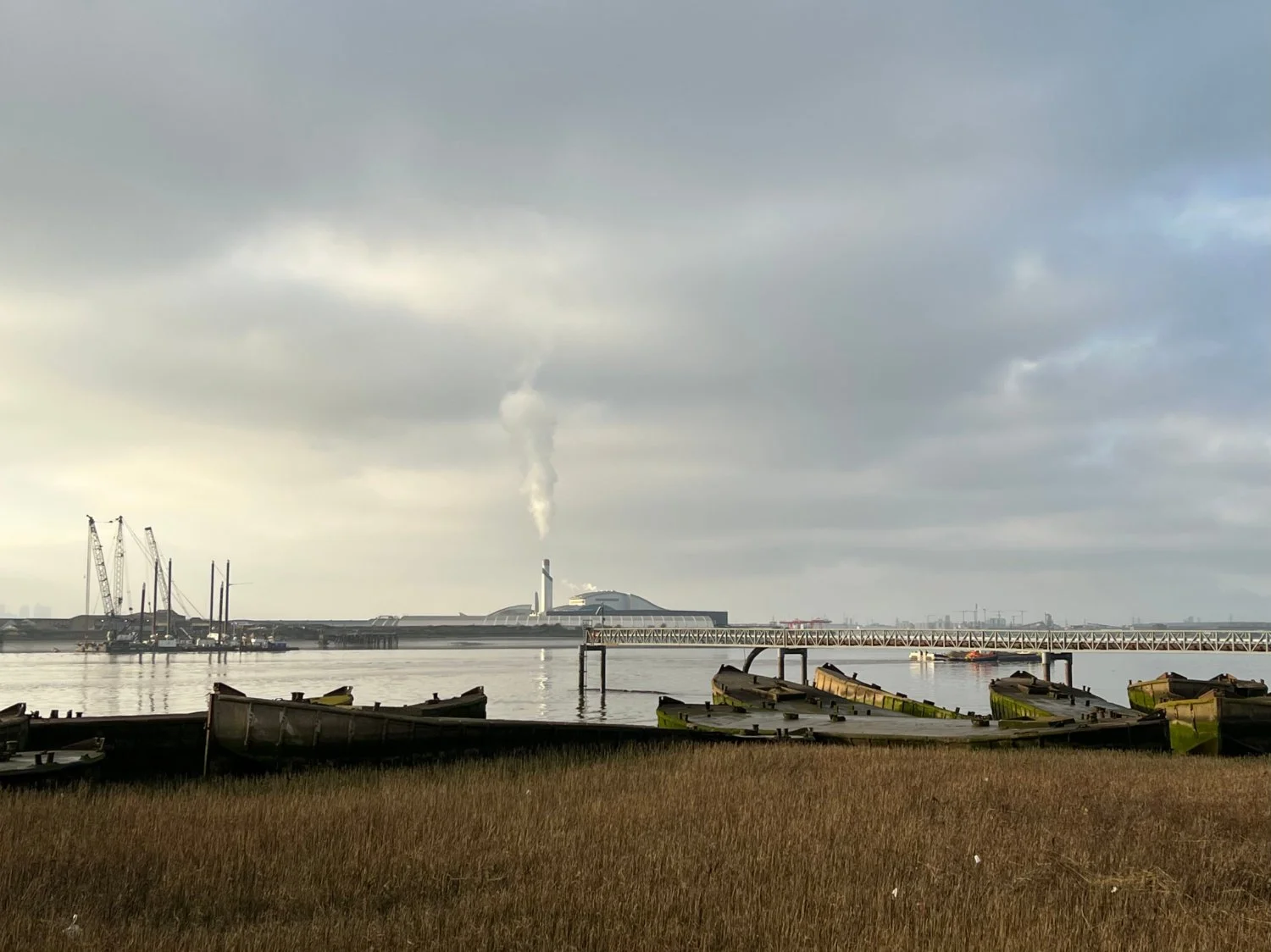 D-Day barges at Rainham