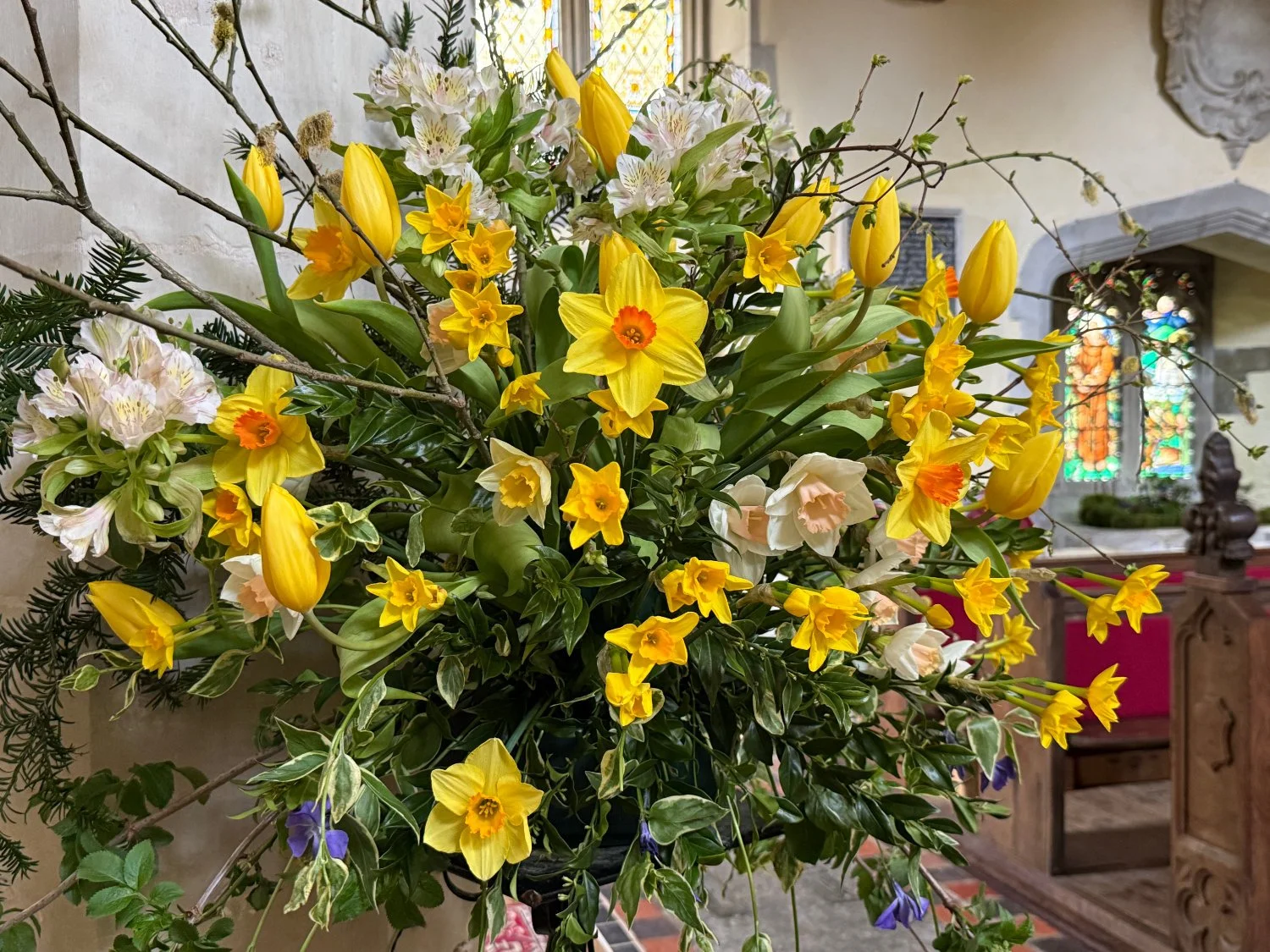 Church Flowers, Great Gaddesdon