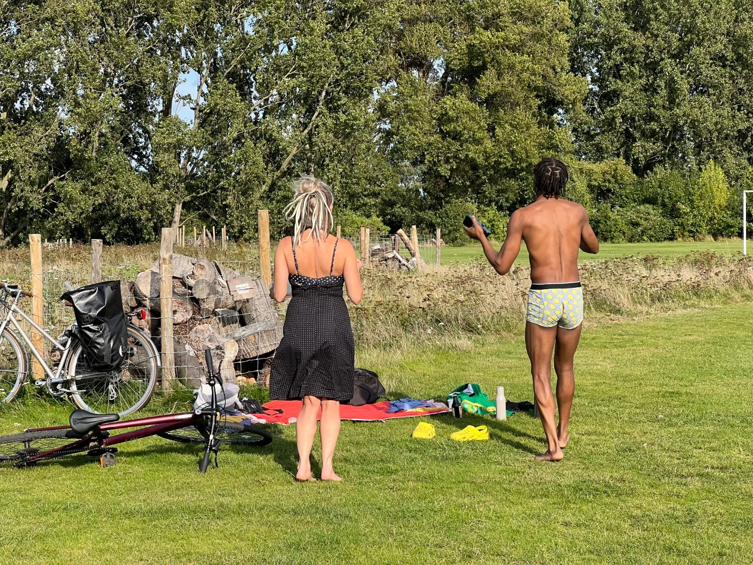 Dancing on the Hackney Marshes