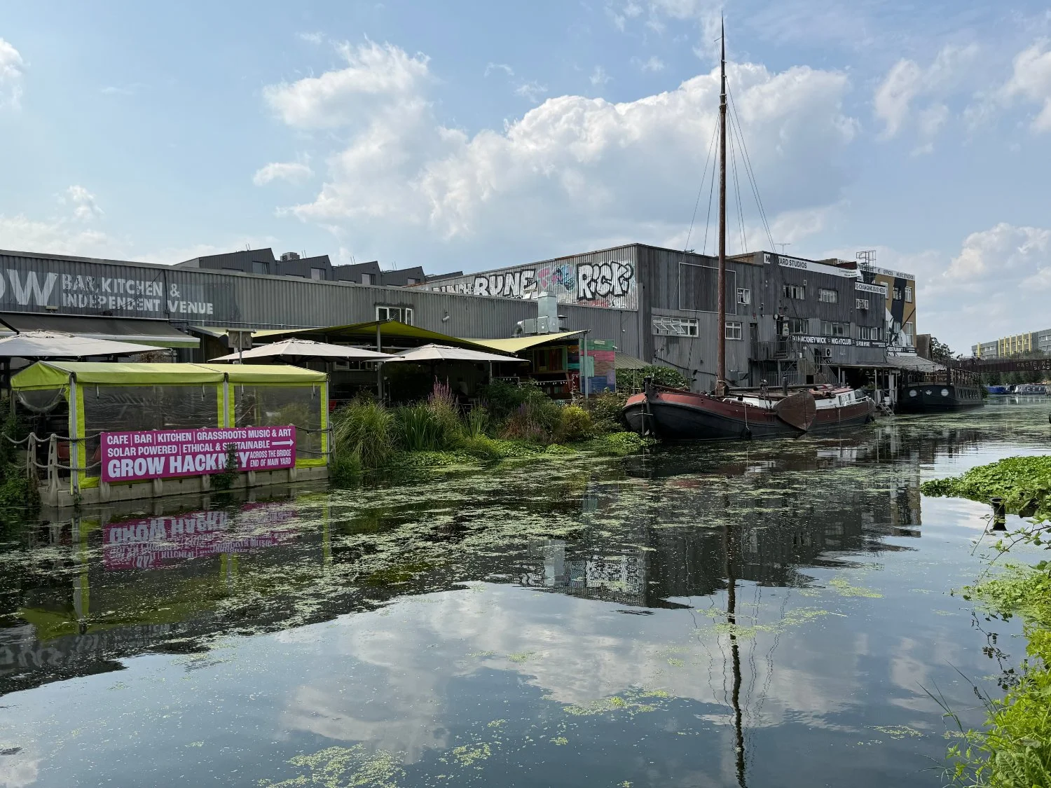 River Lee at Hackney Wick