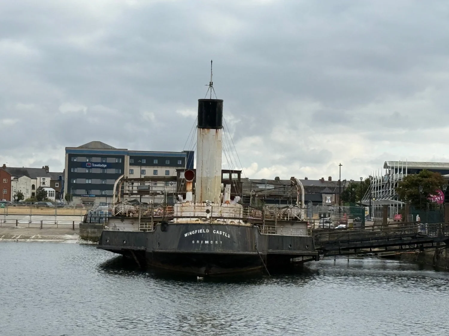 Wingfield Castle, Hartlepool Docks