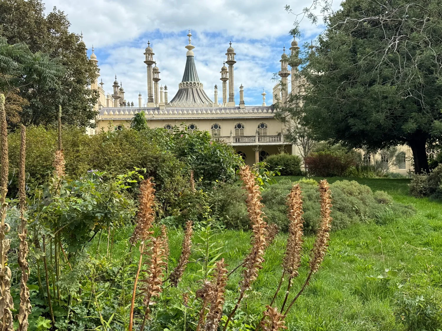Brighton Pavilion, George IV's pleasure palace beside the sea.