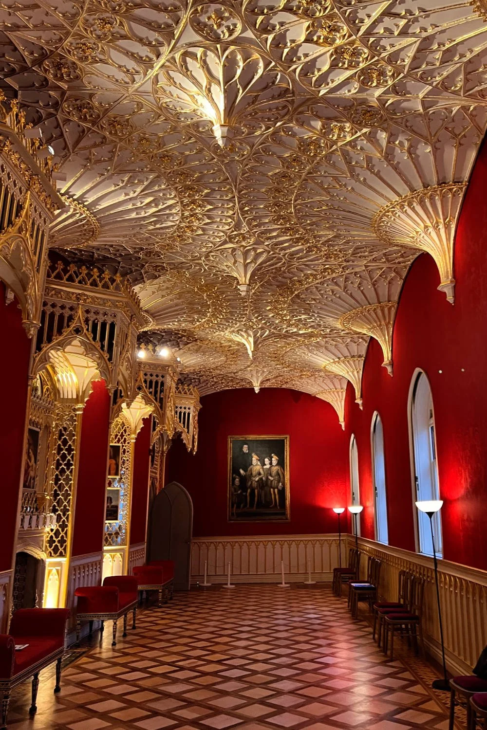 Horace Walpole's House at Strawberry Hill. Classic Victorian Gothic