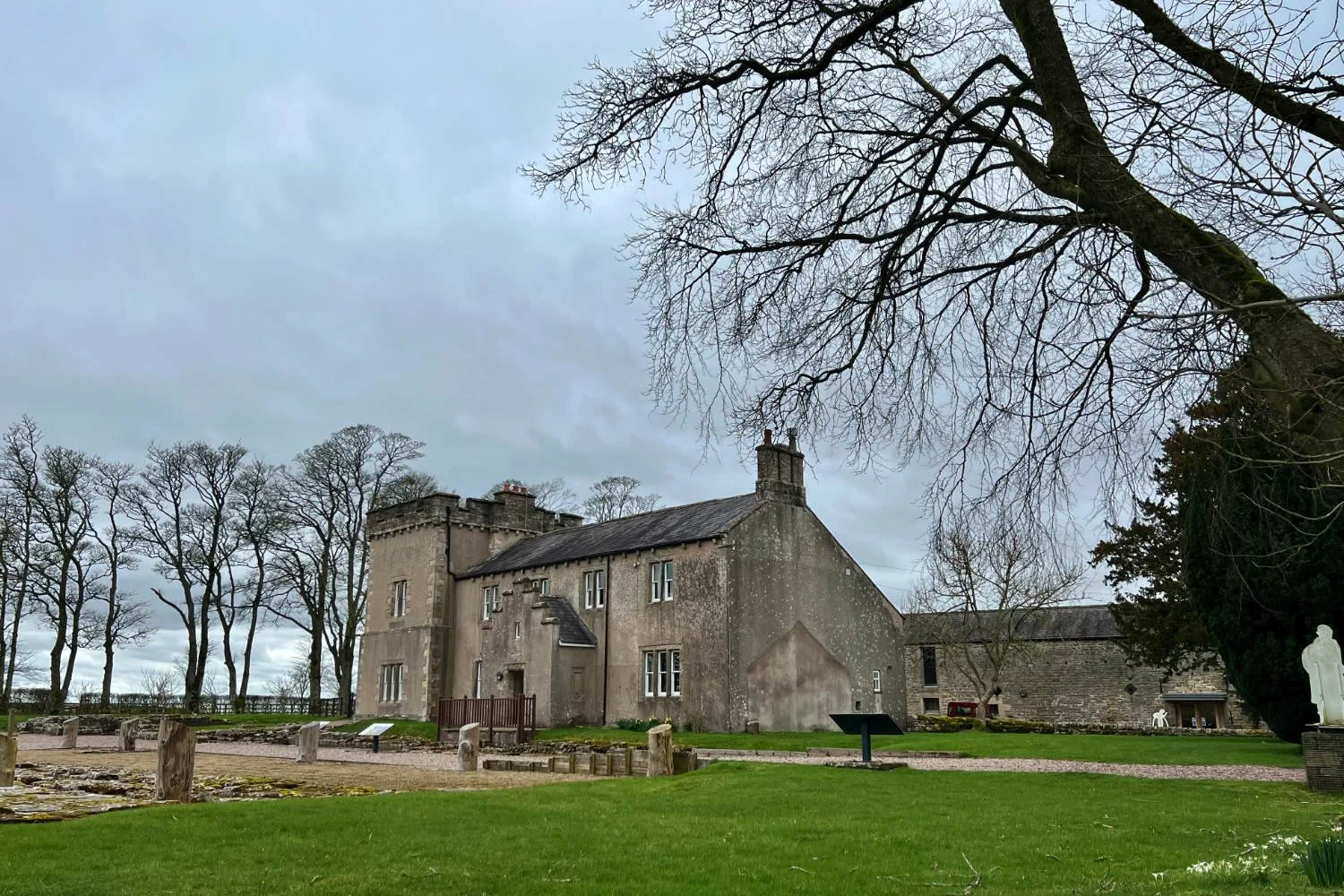 birdoswald the first of the Roman forts you visit on Hadrian's Cycleway