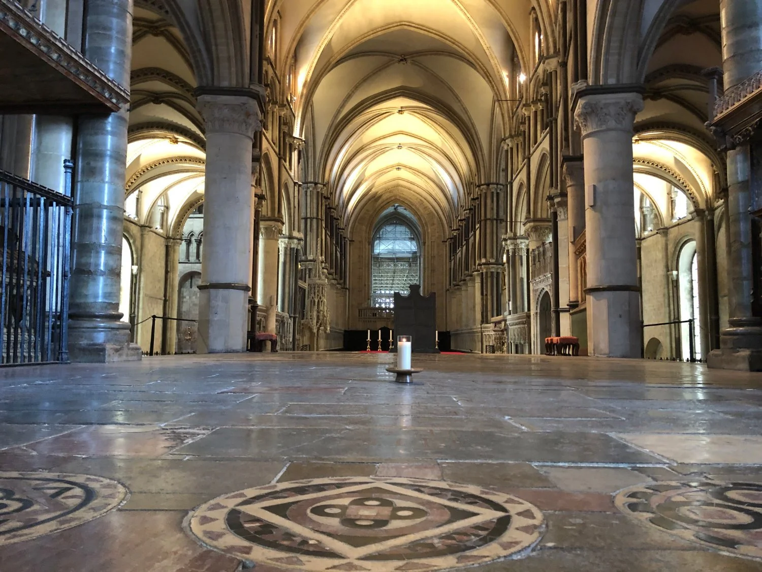 Becket's shrine at Canterbury Cathedral brought pilgrims from all over europe