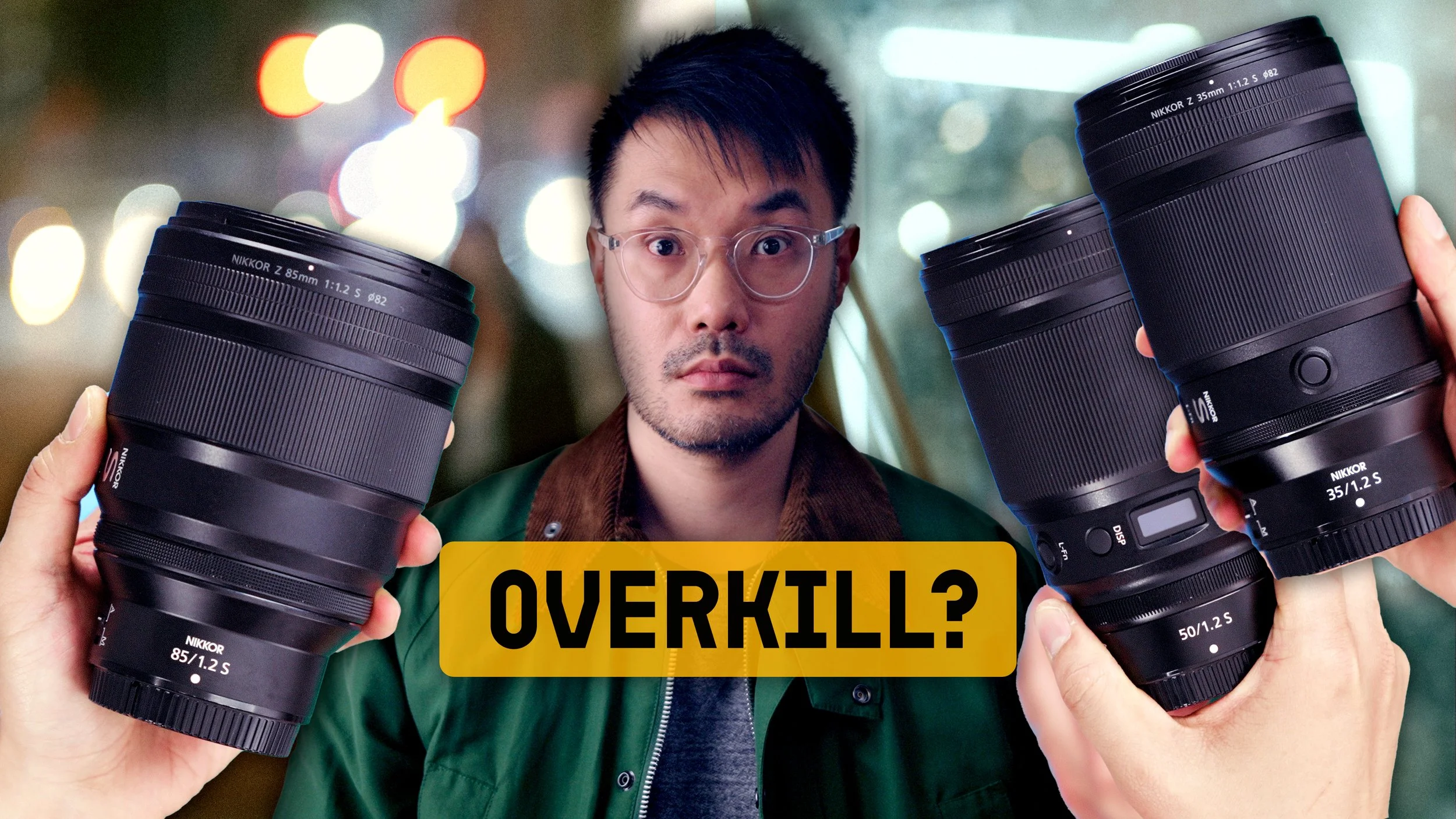 Nikon’s Low Light Holy Trinity? | 35mm, 50mm, 85mm f1.2 S Z