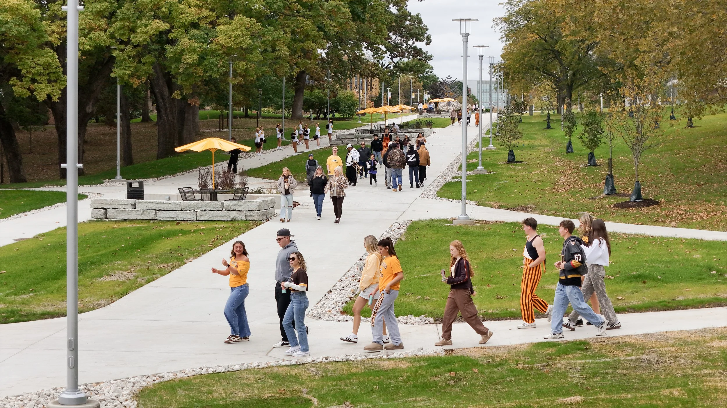 WMU Pedestrian Green Space