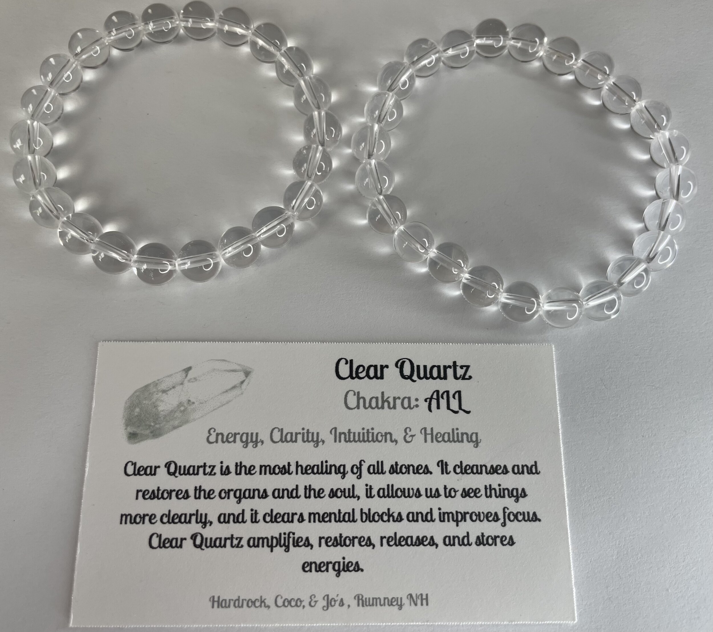 Crystal Divine Natural Healing Bracelets Crystal Bracelet For Men & Women  8MM (Clear Quartz) at Rs 229/piece | Mumbai | ID: 2852386583762