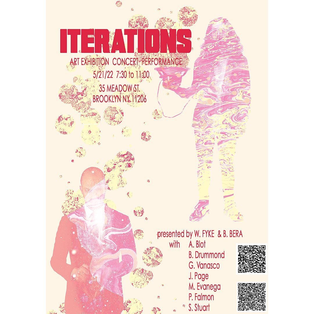 ITERATIONS: Music 🤝 Art
one night only &amp; limited tix! Link in bio