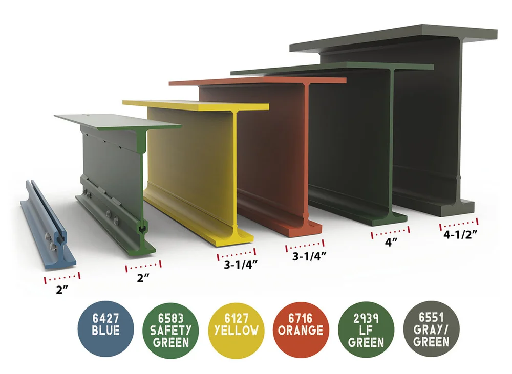 Carrine Rails Rail Tracks for Overhead Cranes | TC/American