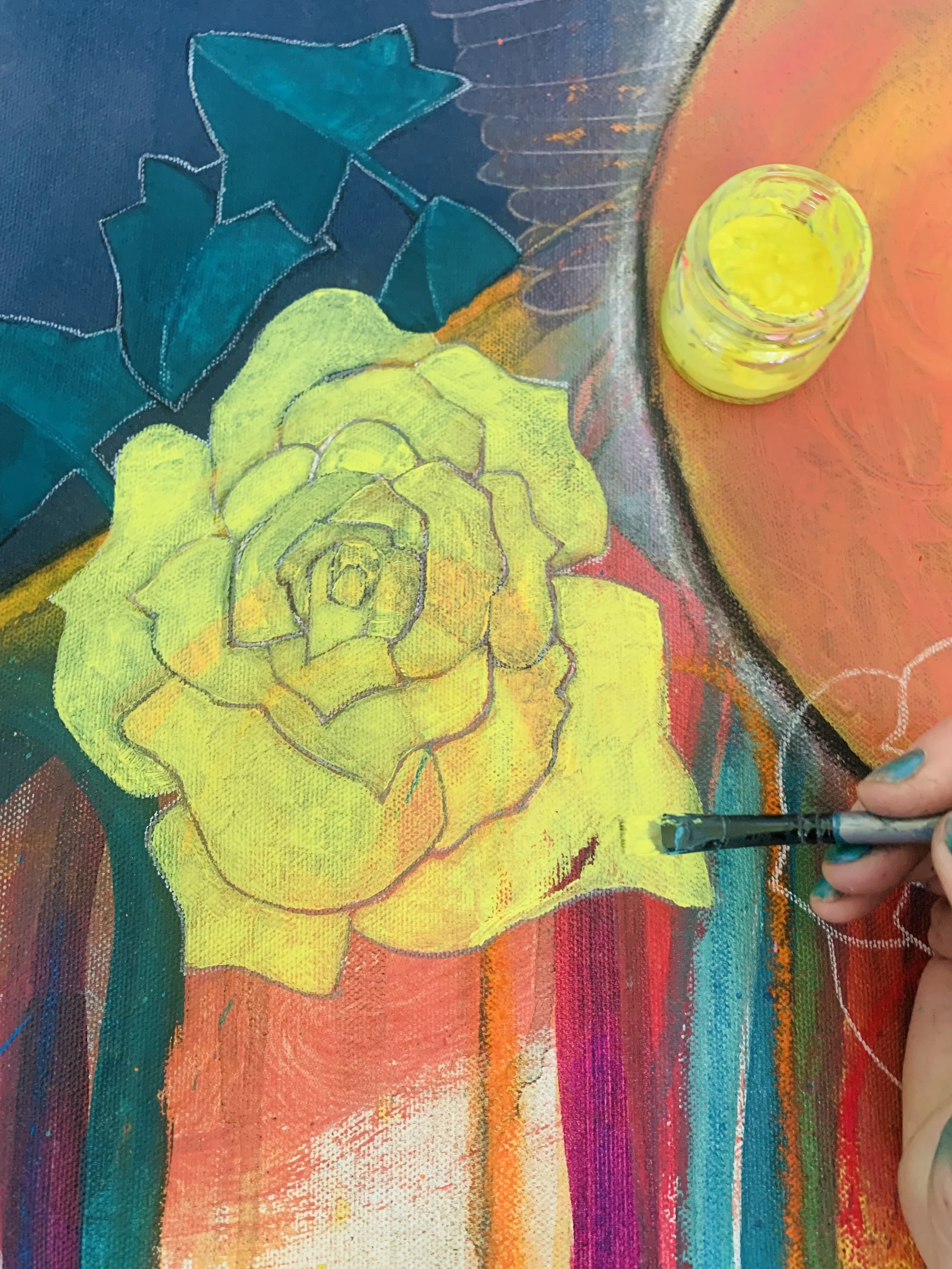 Sun Rise Cockateil Woman wip3.jpg