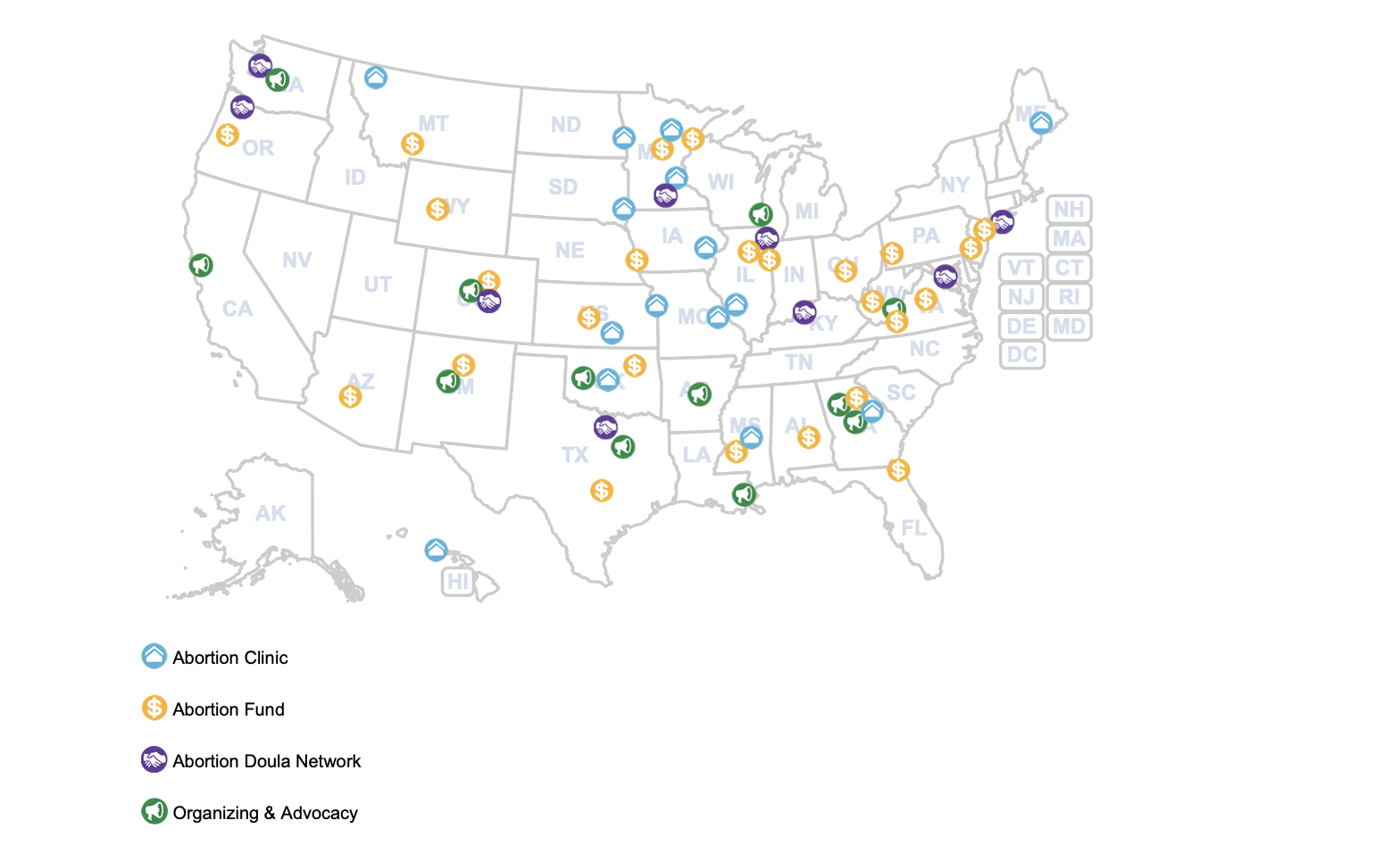 Map featured online and in printed magazine