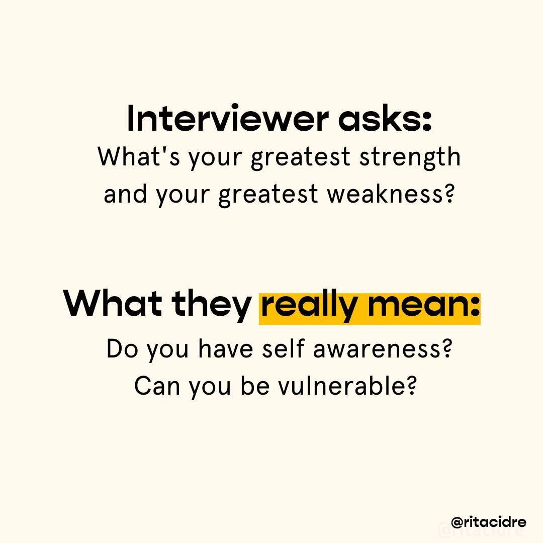 I see why you'd think that the dreaded 'strengths' and 'weaknesses' question is about just that &ndash; strengths and weaknesses. But it's not. 

Oftentimes, the interviewer asking this question is looking for 2 things (or at least, this is what I'm 