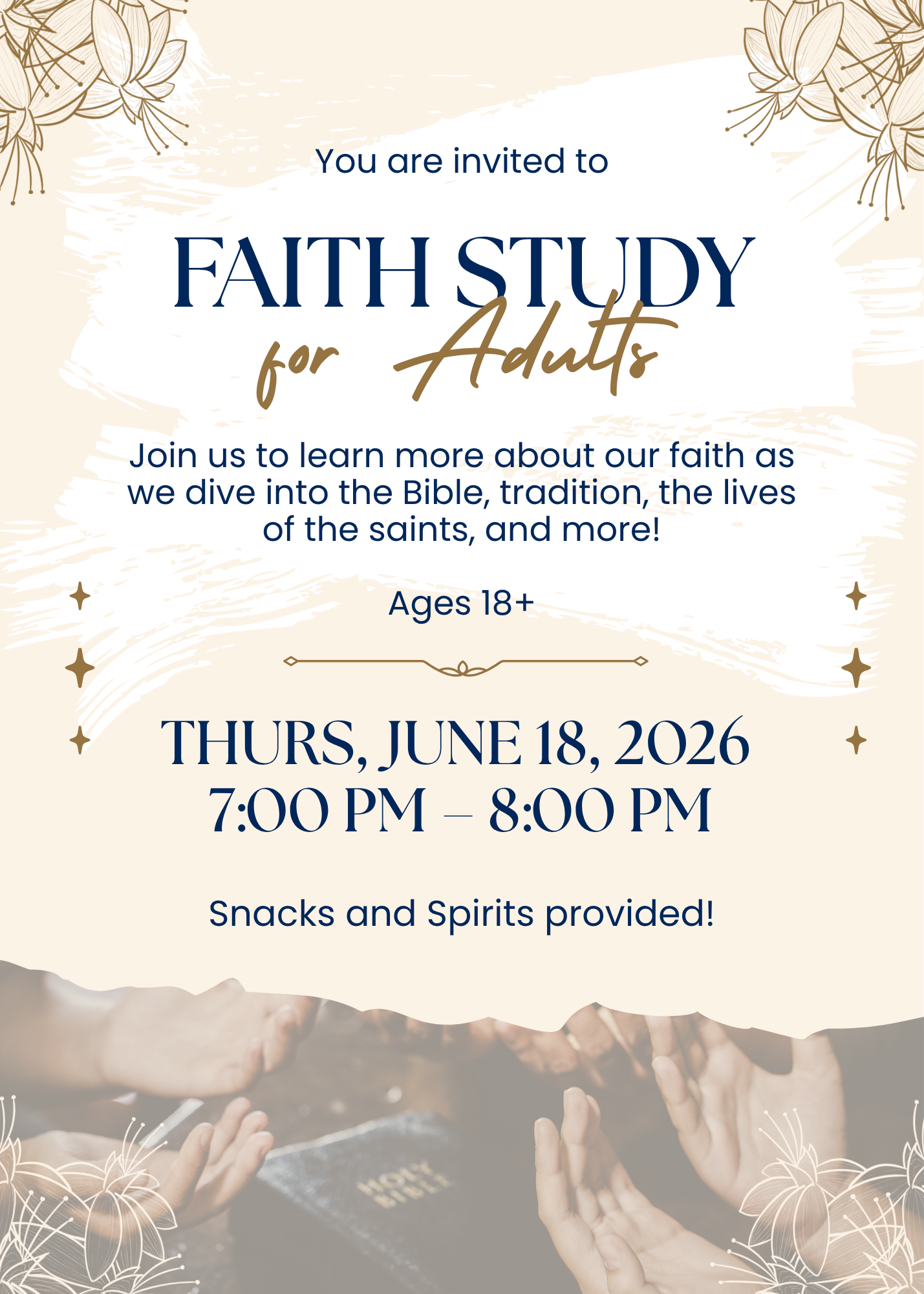 Faith Study for Adults